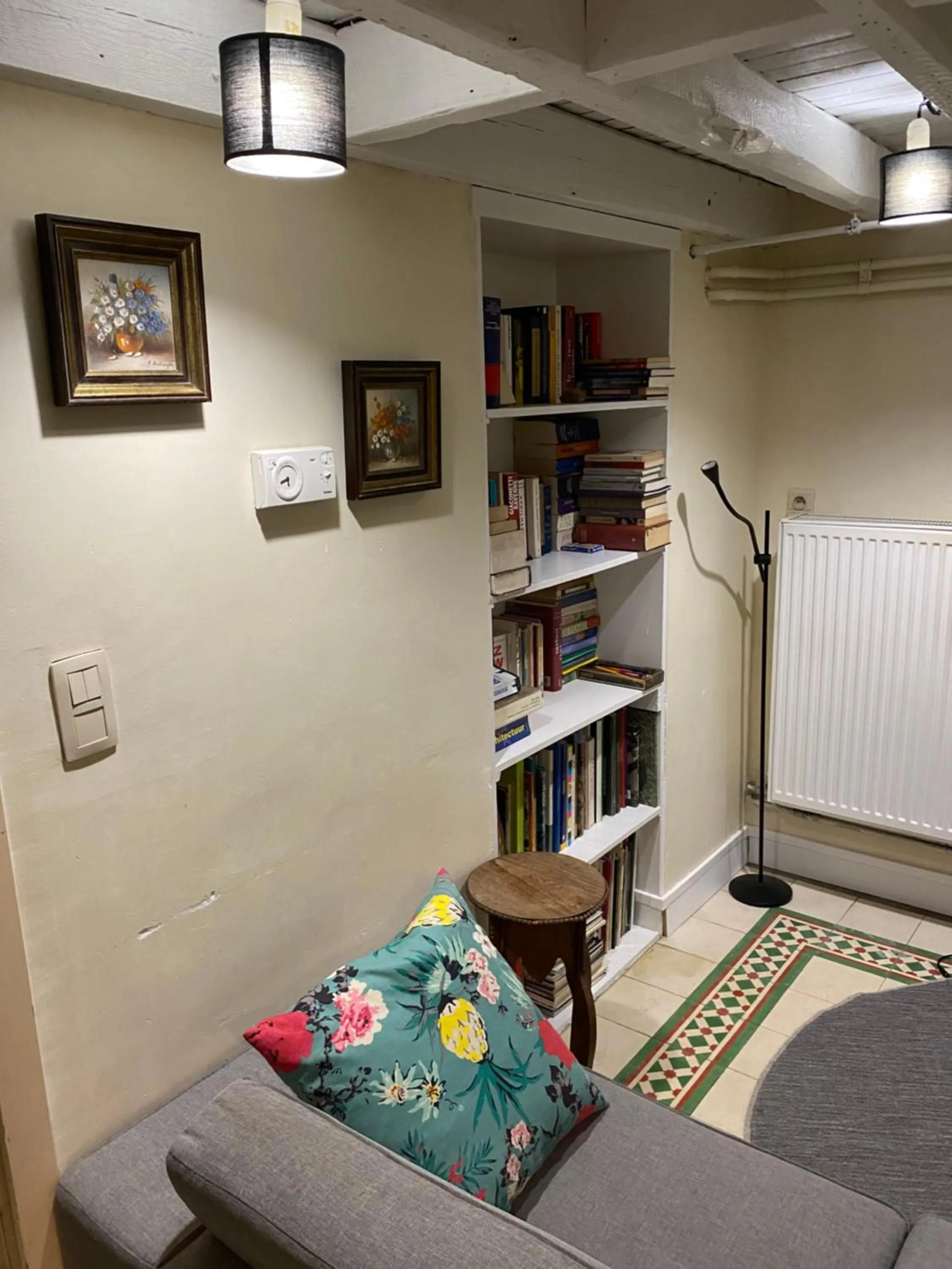 Living room, Bed in B&B Faja lobi