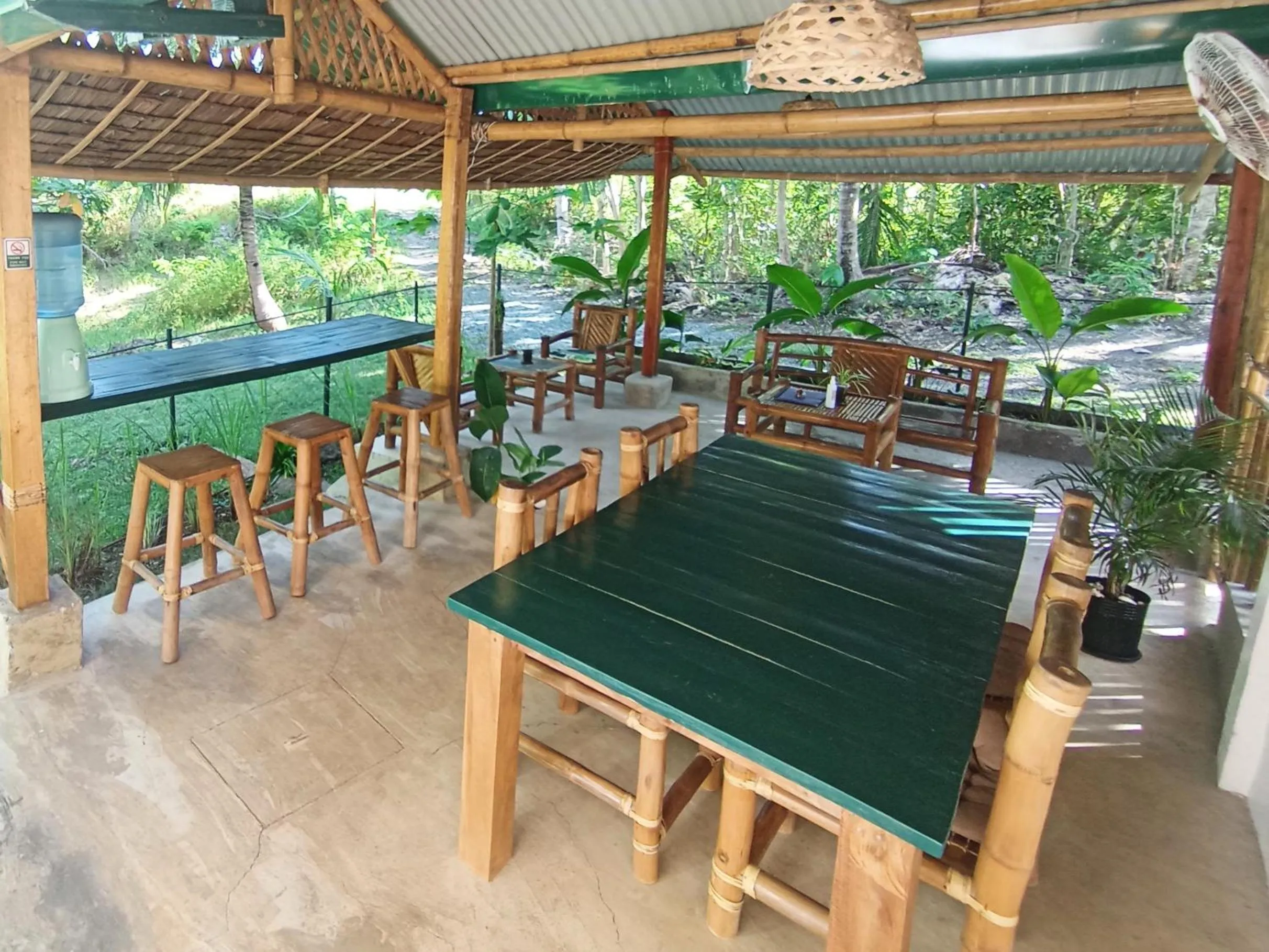 Patio in Rose Apartments