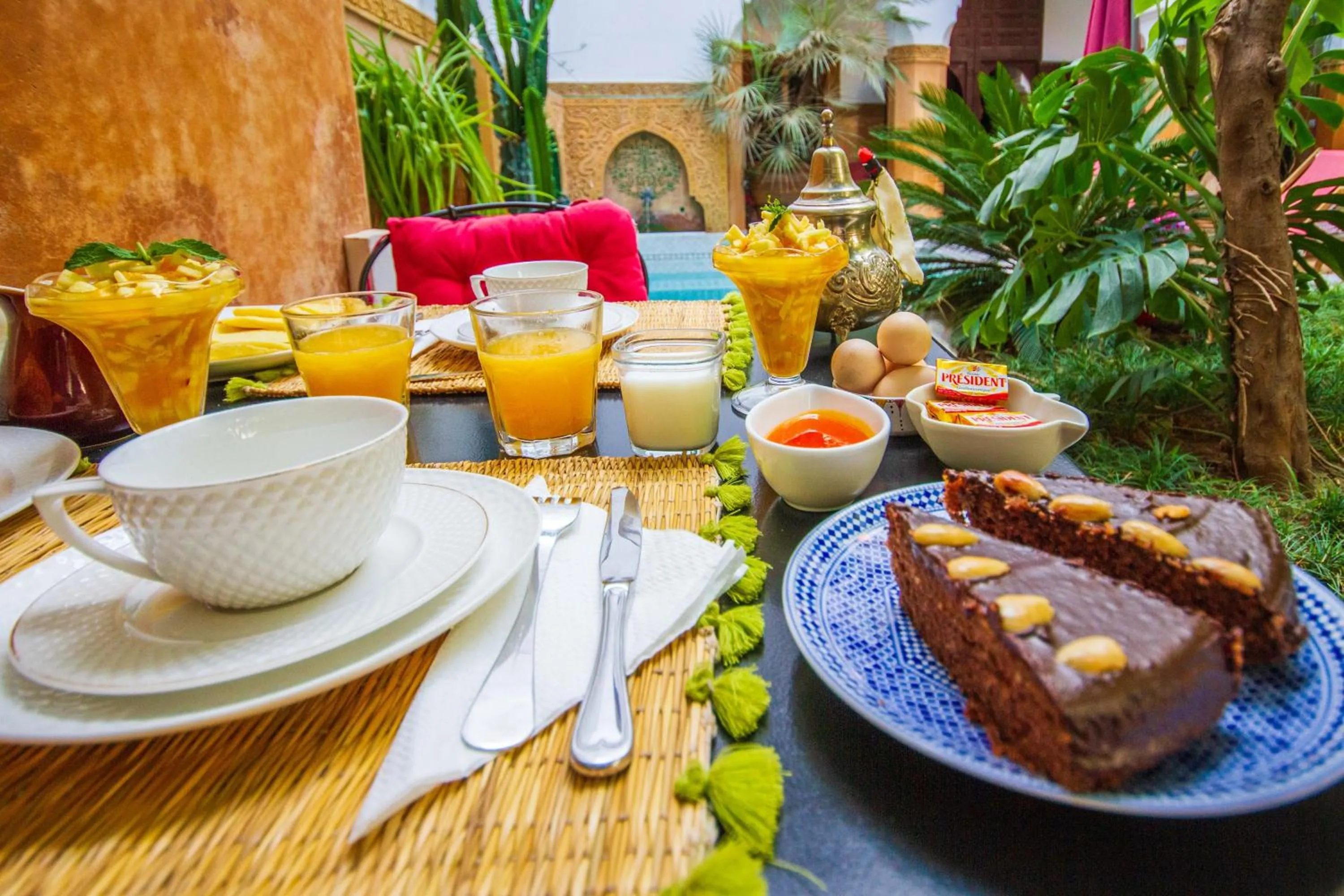 Breakfast in Riad Dombaraka