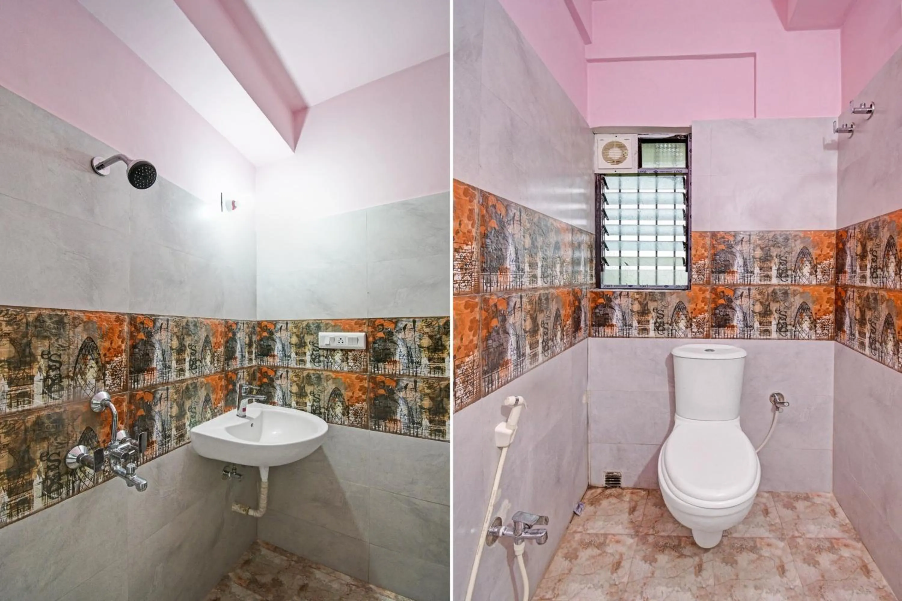 Bathroom in Hotel O Crystal Palace Tata Medical Centre