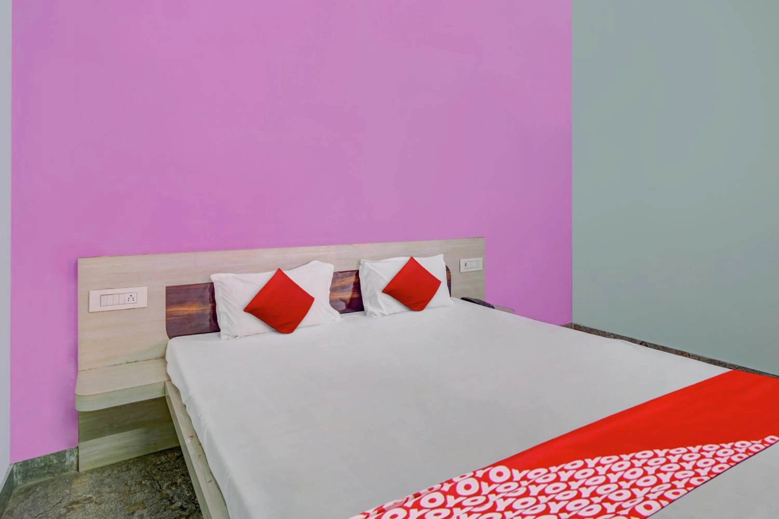 Bedroom, Bed in Hotel O Siddhi Vinayak