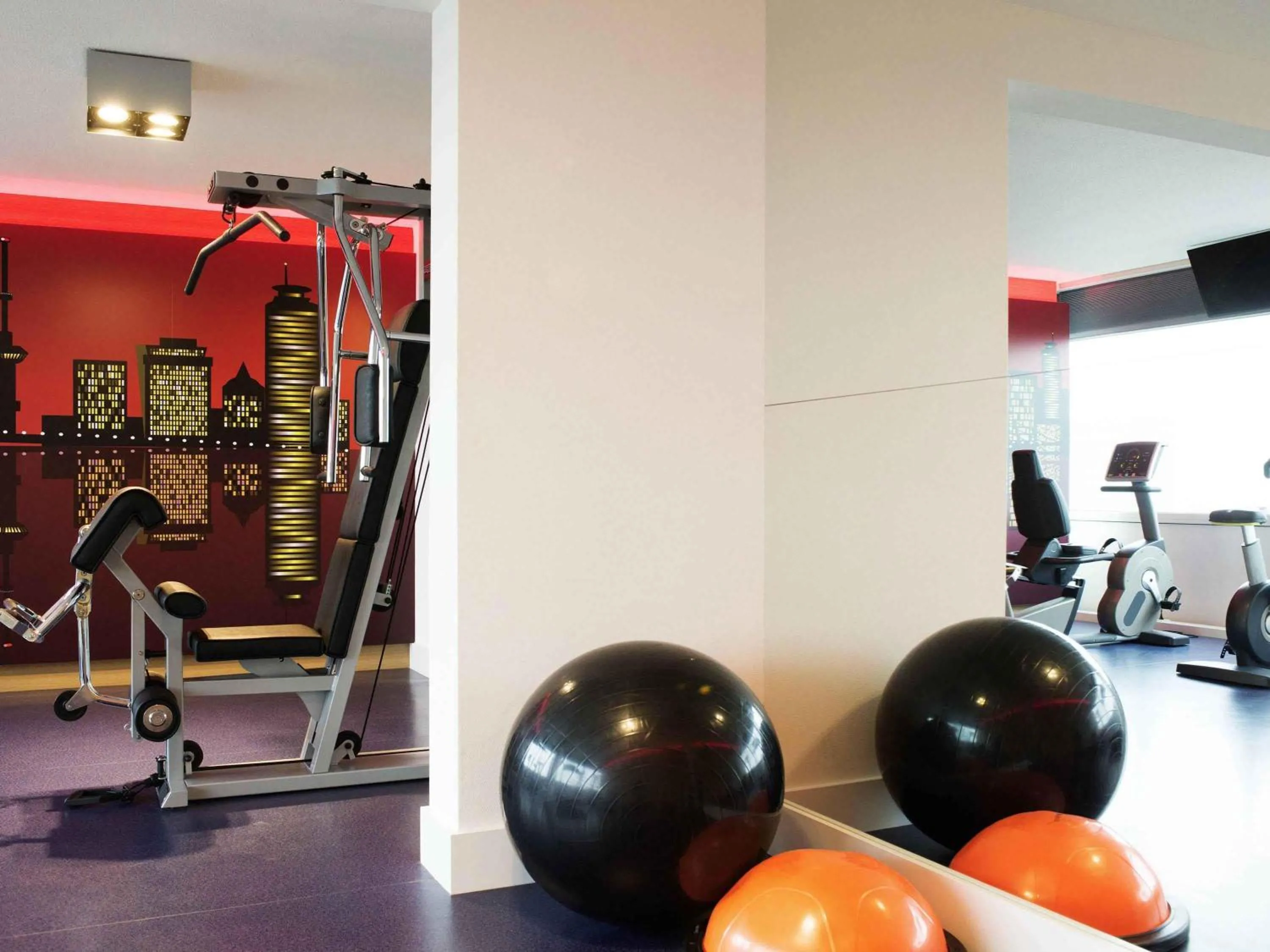 Fitness centre/facilities in Novotel Rotterdam Brainpark