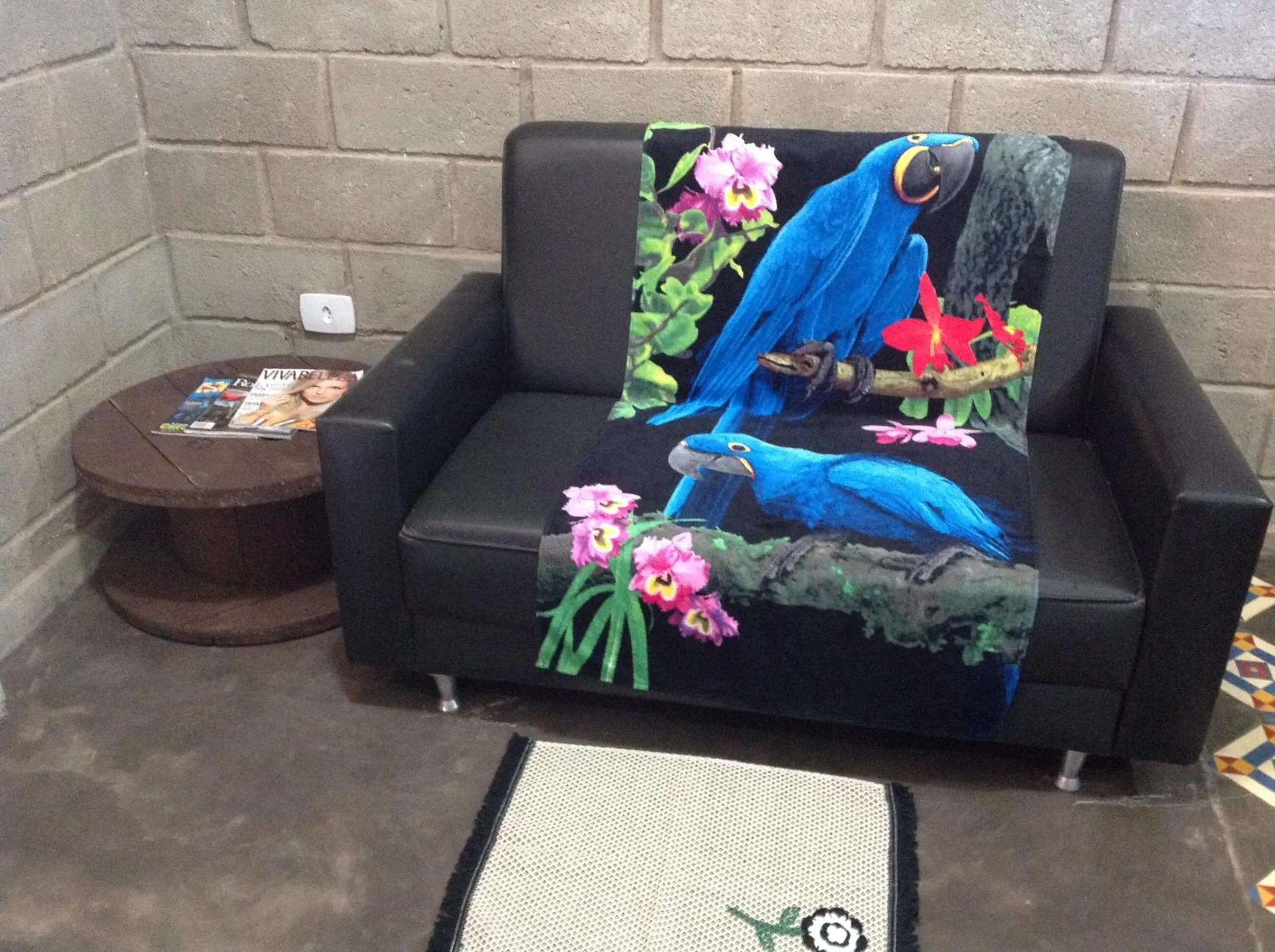 Bedroom in Pousada Rota dos Pássaros