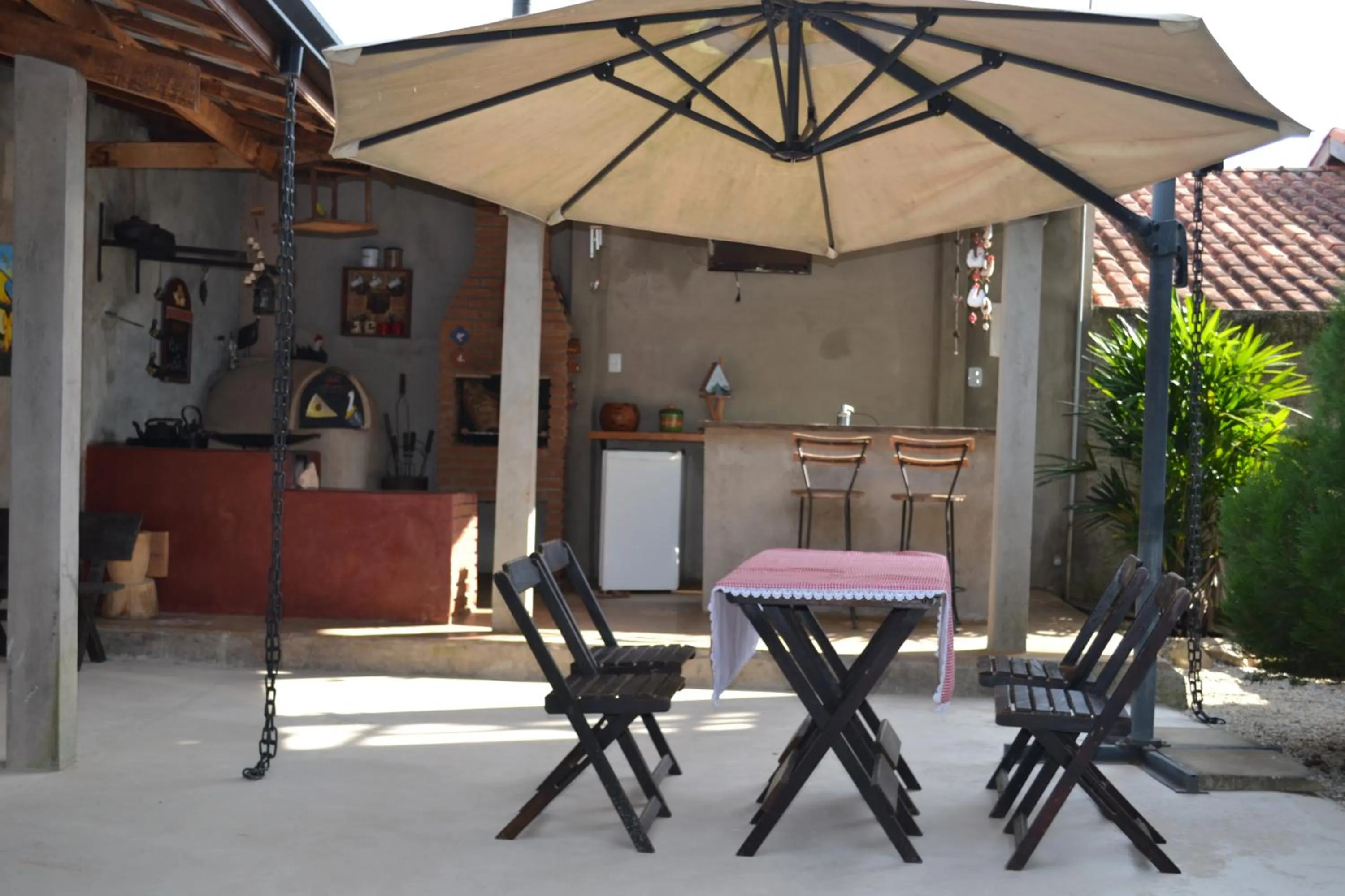 Decorative detail in Pousada Rota dos Pássaros