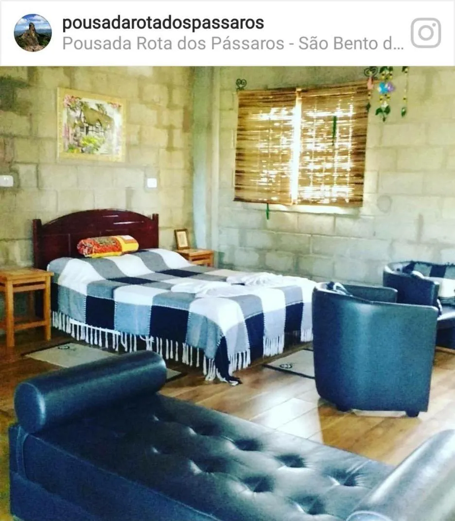 Bedroom, Bed in Pousada Rota dos Pássaros