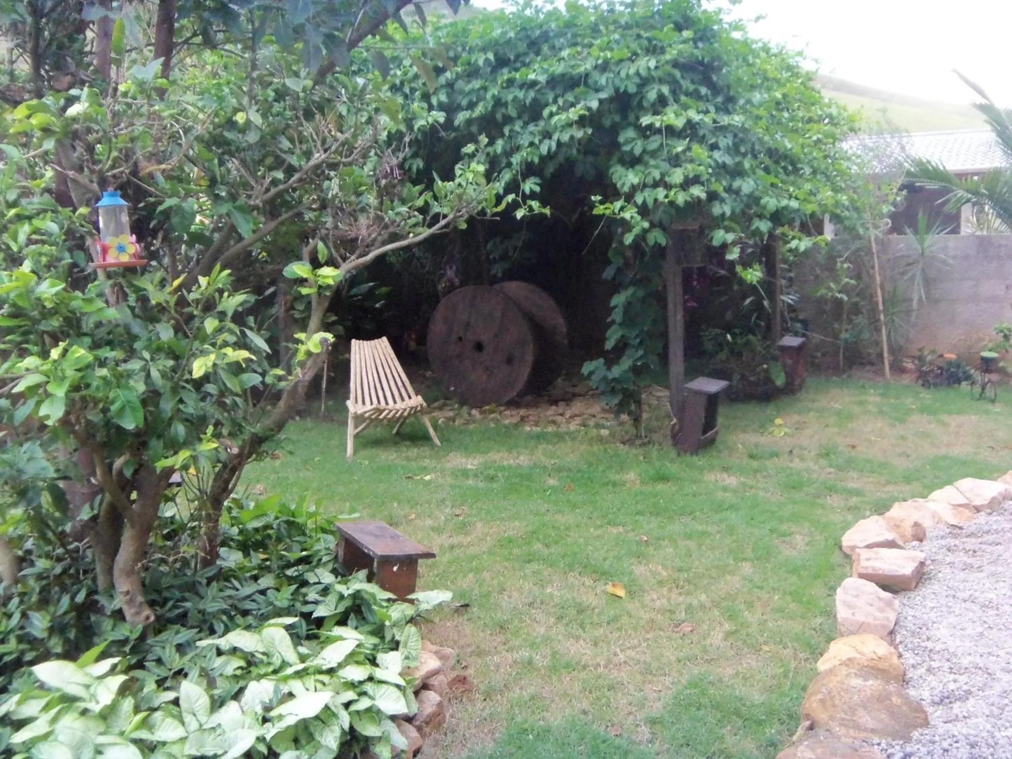 Garden in Pousada Rota dos Pássaros