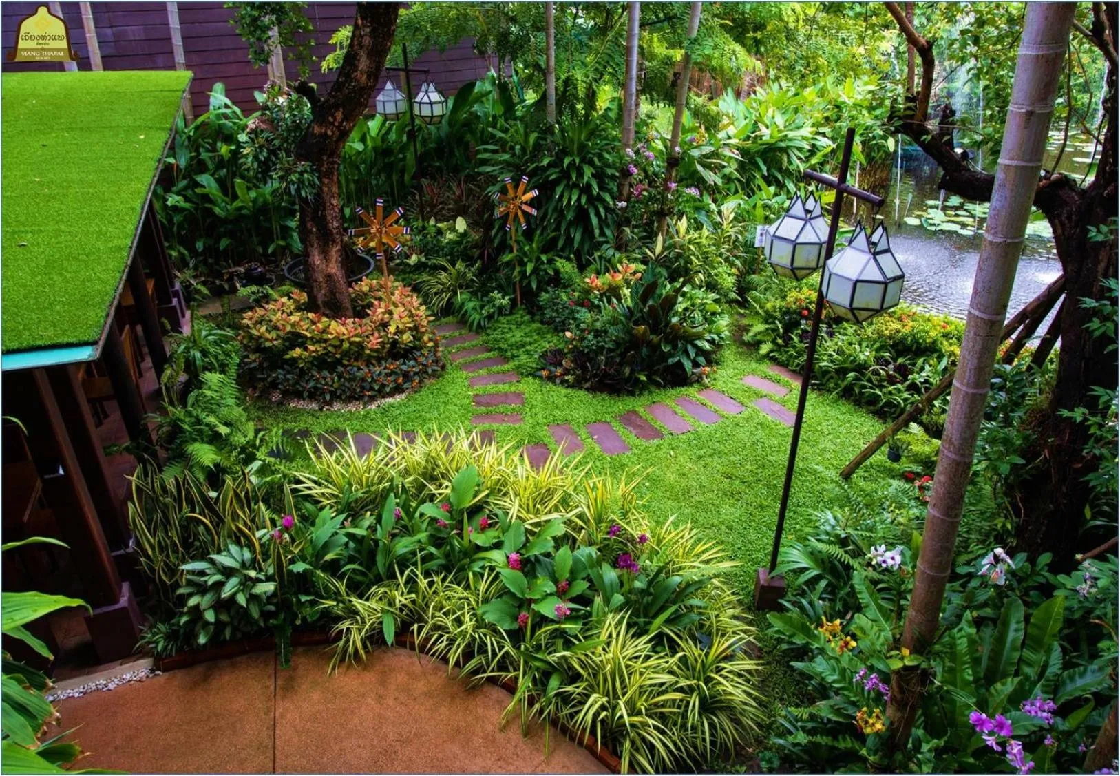 Garden in Viang Thapae Resort