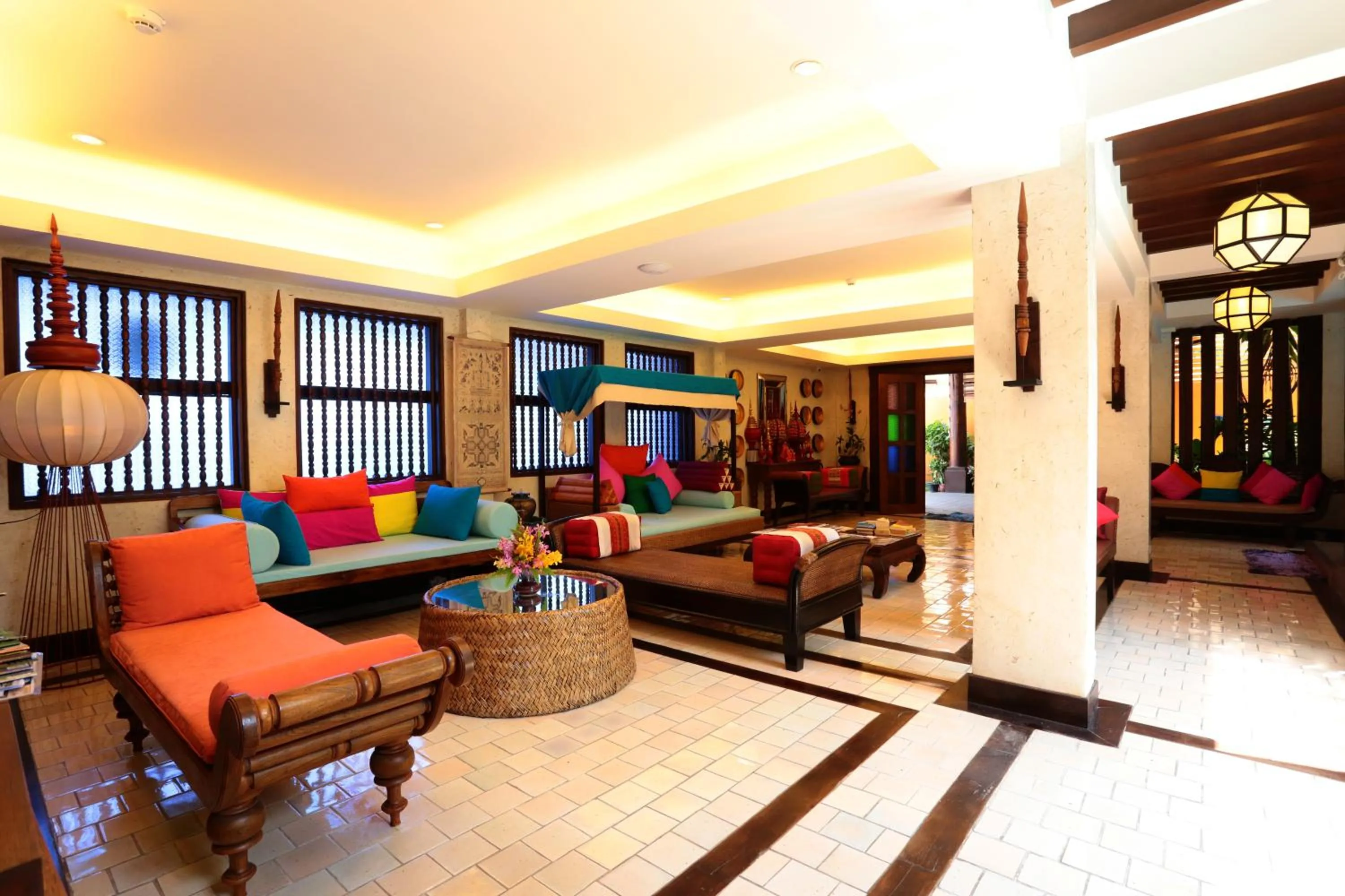 Living room in Viang Thapae Resort