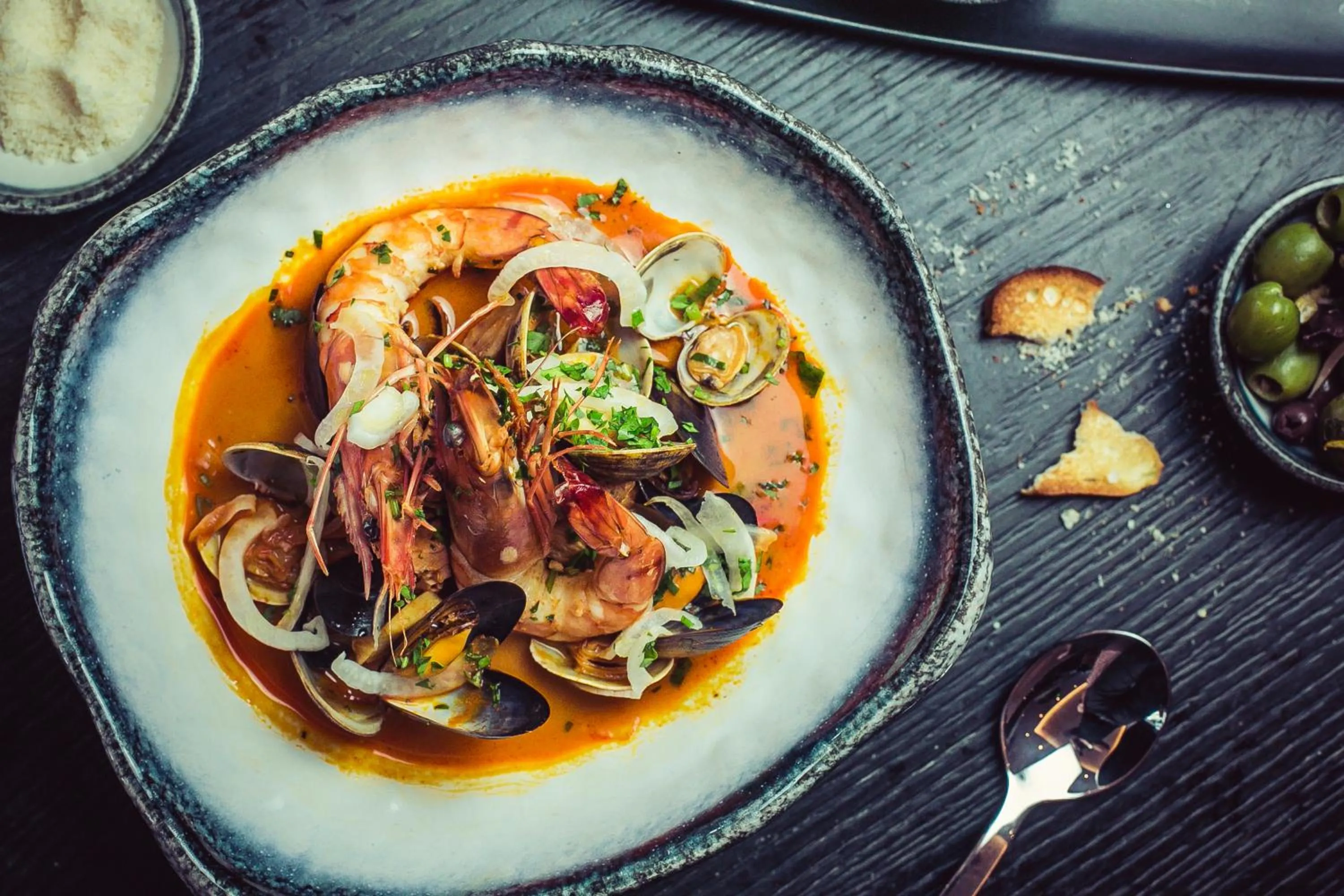 Food in Harbour Hotel Padstow