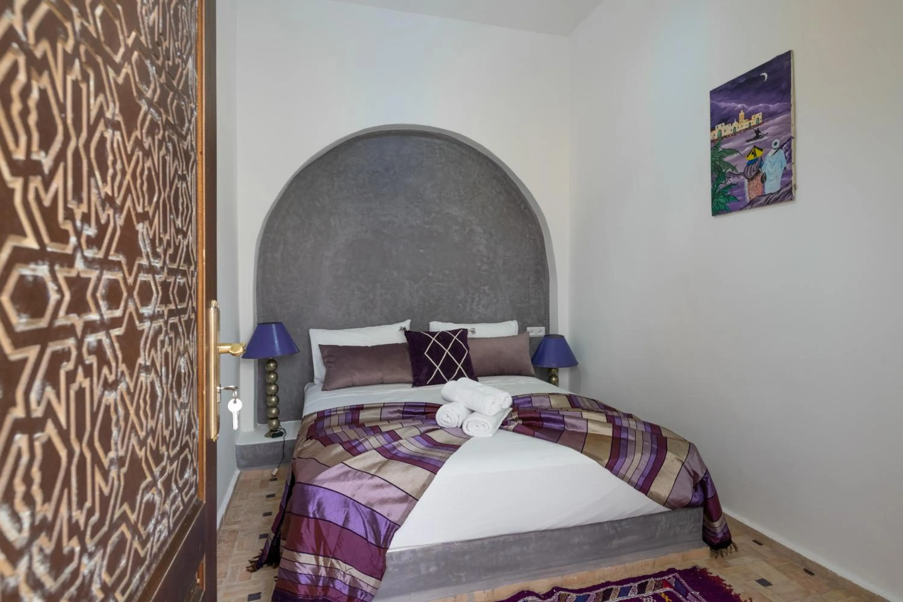 Bed in Riad SULTANA