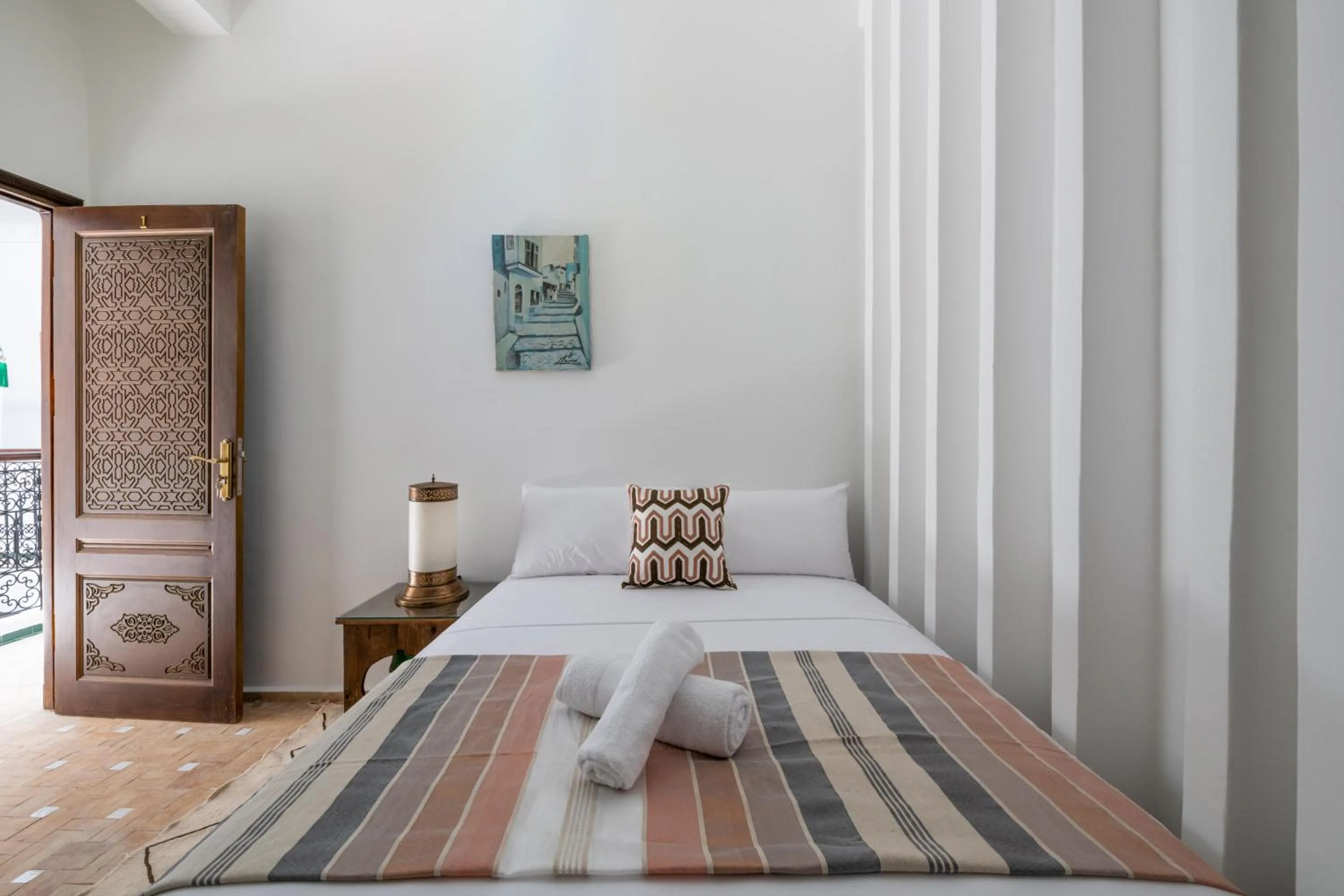 Bedroom, Bed in Riad SULTANA