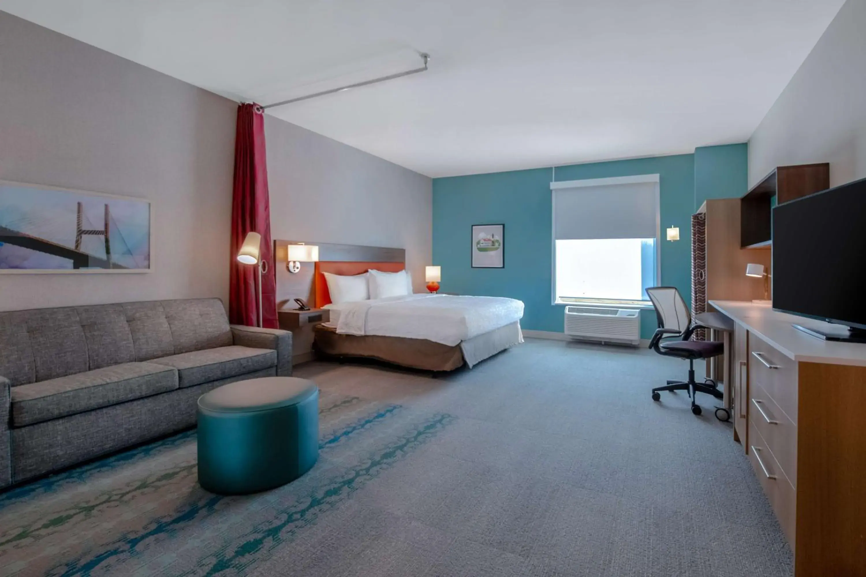 King Studio Suite with Accessible Tub - Mobility Access in Home2 Suites By Hilton Savannah I95 North King Studio Suite with Accessible Tub - Mobility Access in Home2 Suites By Hilton Savannah I95 North