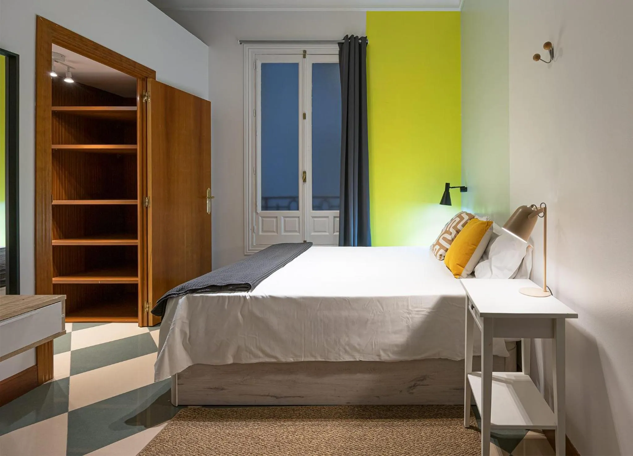 Bedroom, Bed in Live it Madrid Gran Vía