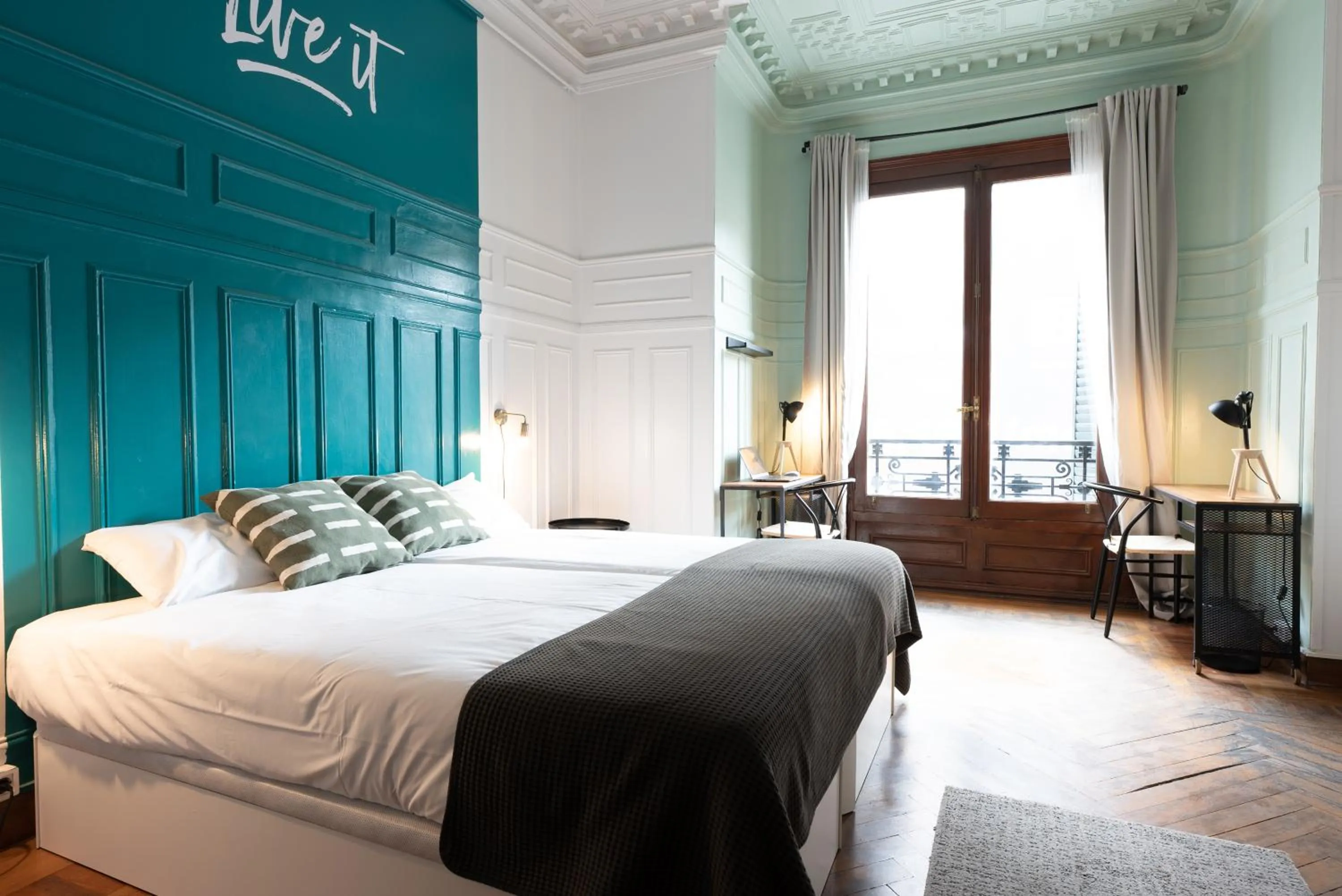 Bedroom, Bed in Live it Madrid Gran Vía