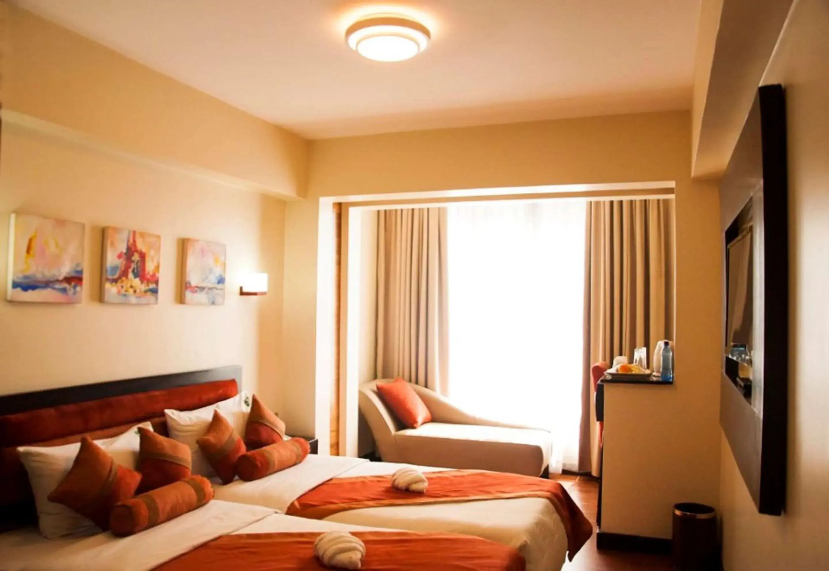 Twin Room in Best Western Plus Meridian Hotel Twin Room in Best Western Plus Meridian Hotel