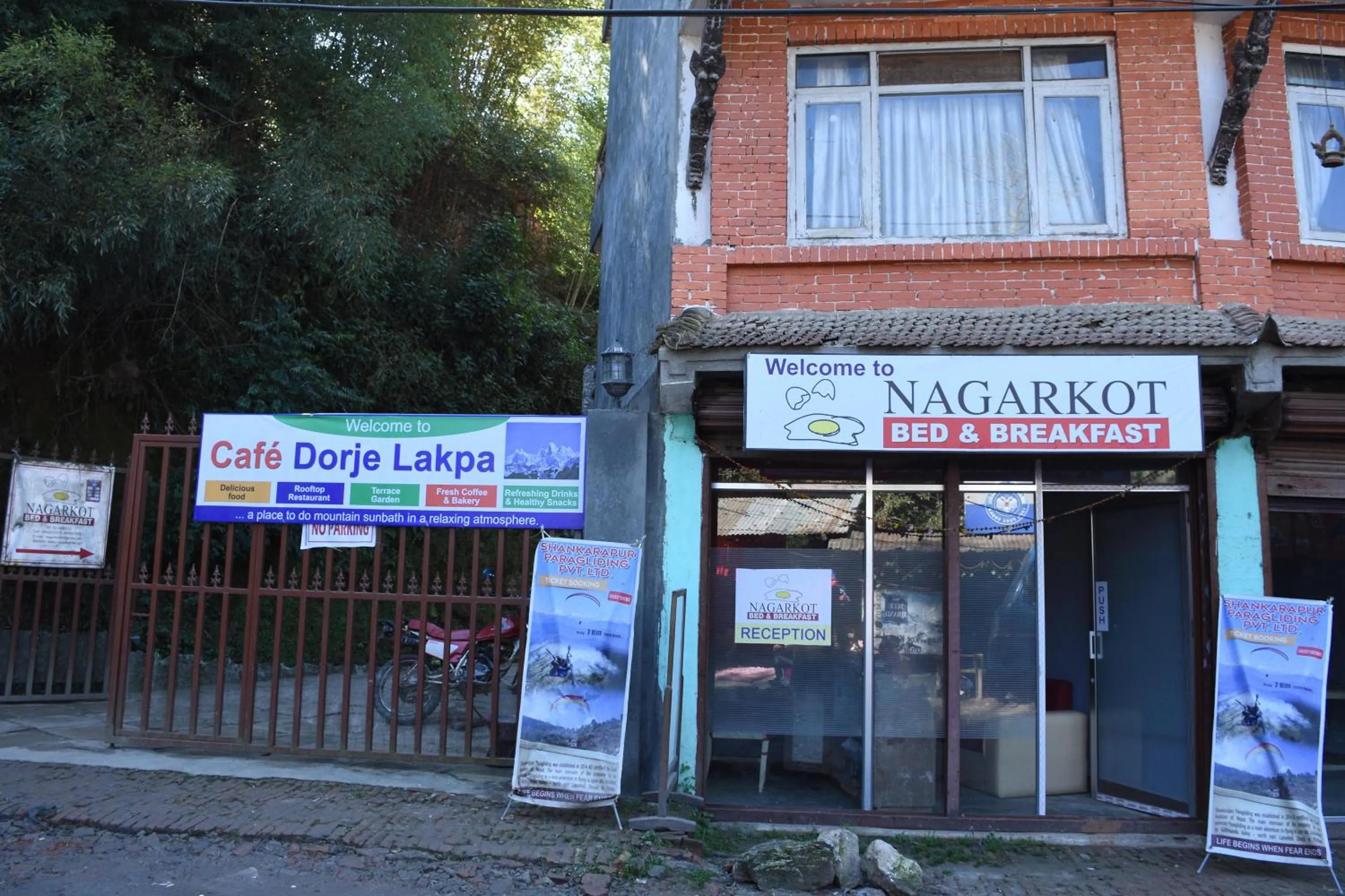 Facade/entrance in Langtang View Nagarkot Bed and Breakfast