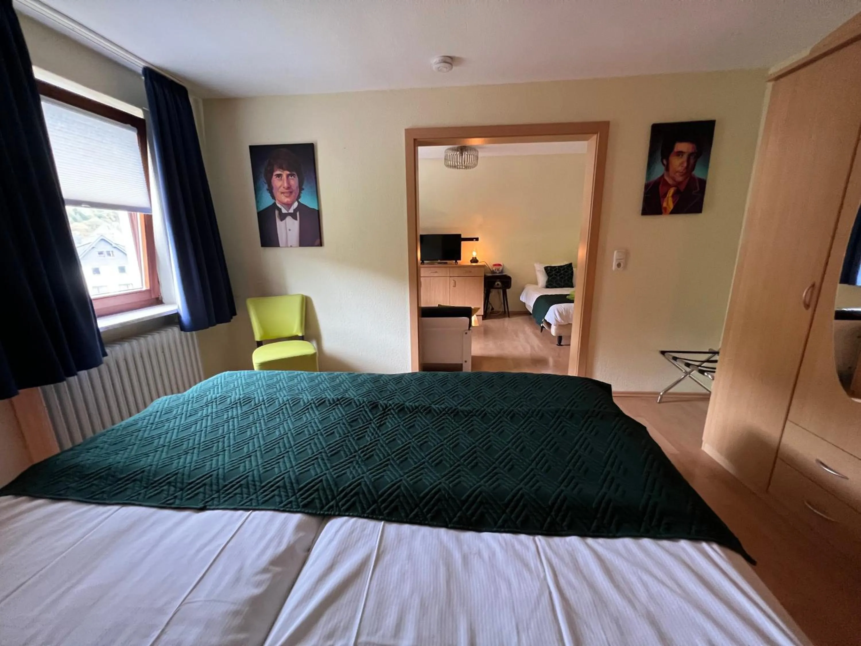 Bed in Am Obersee Hotel