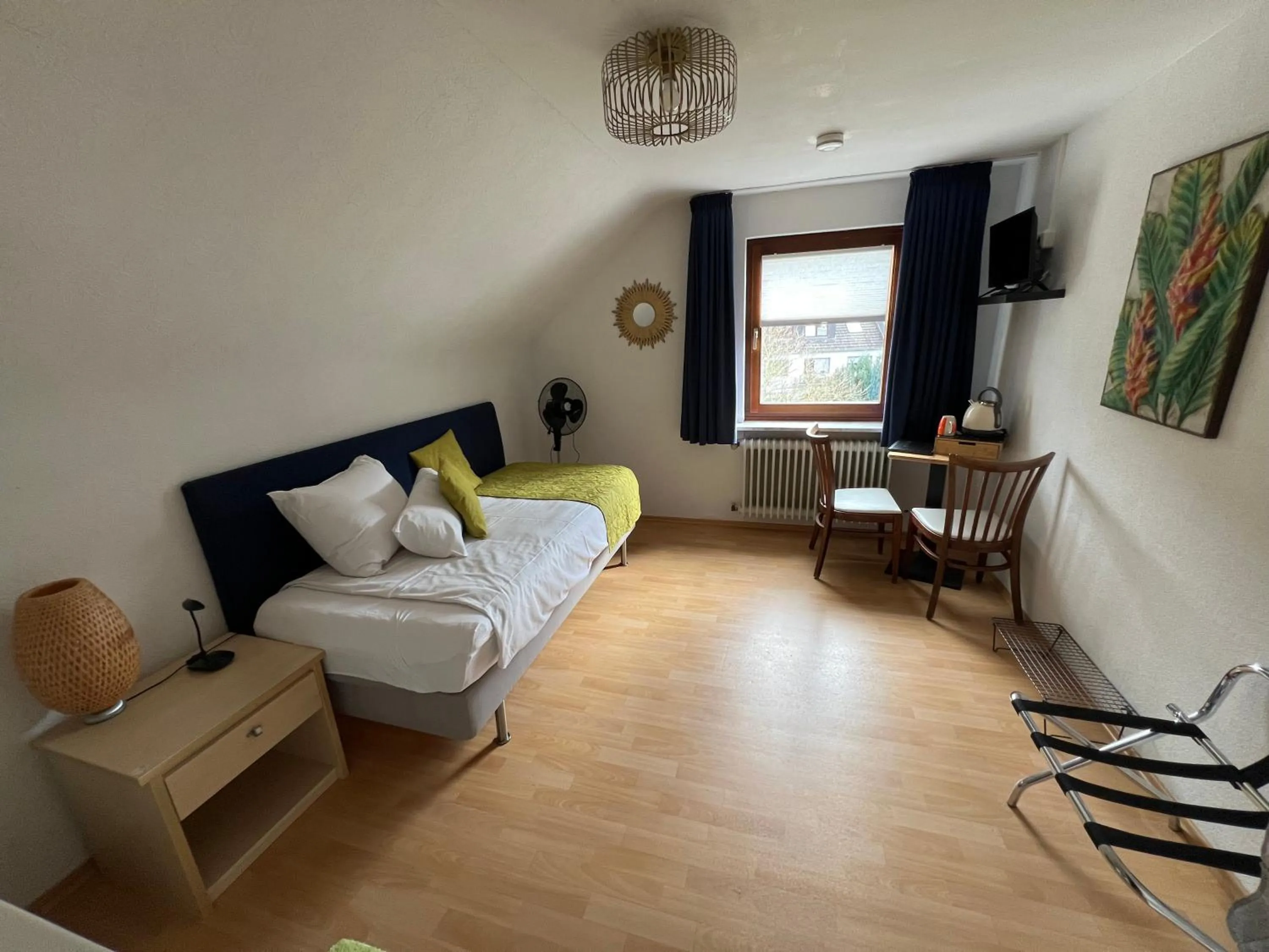 Bed in Am Obersee Hotel