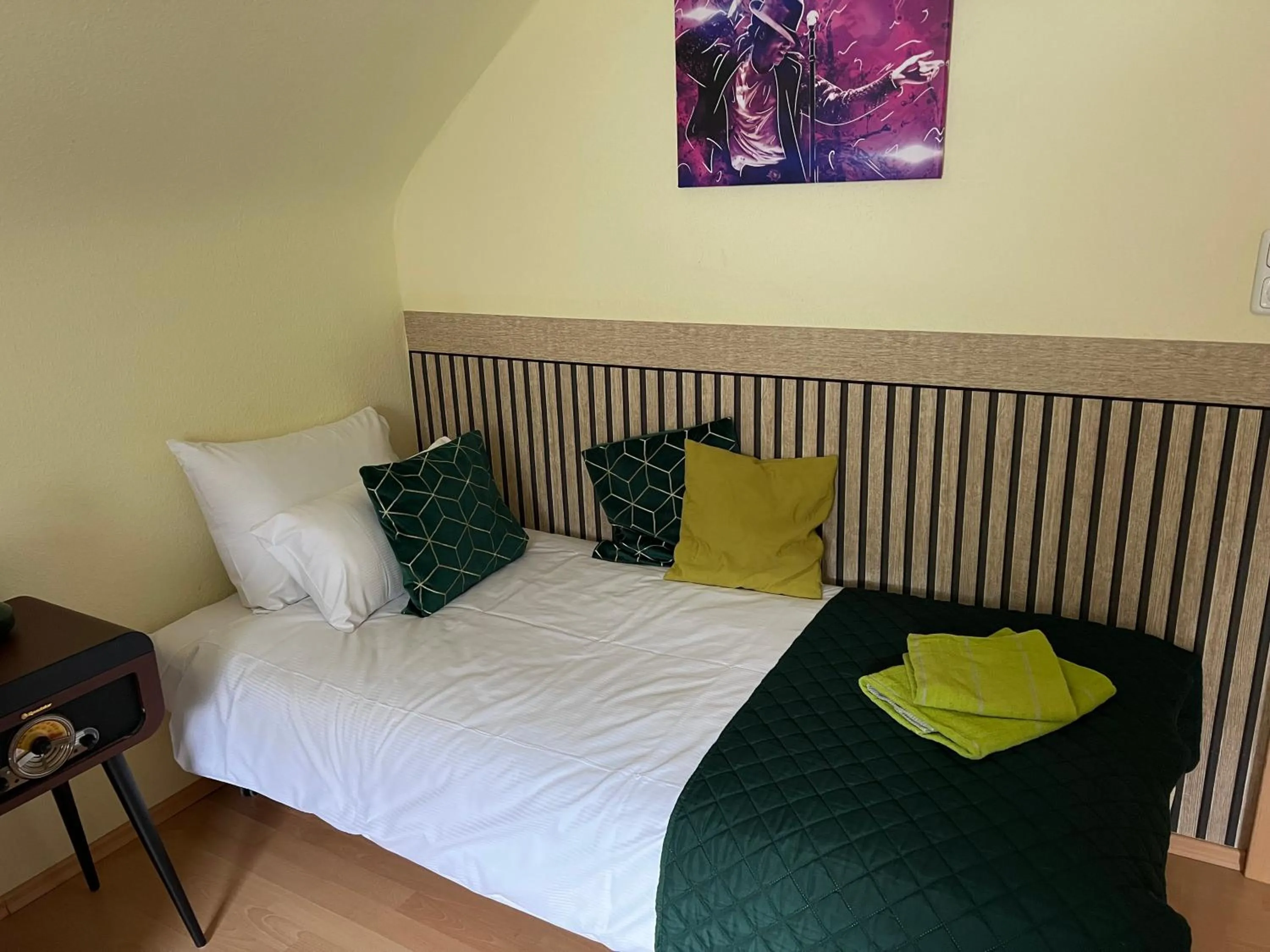 Bed in Am Obersee Hotel