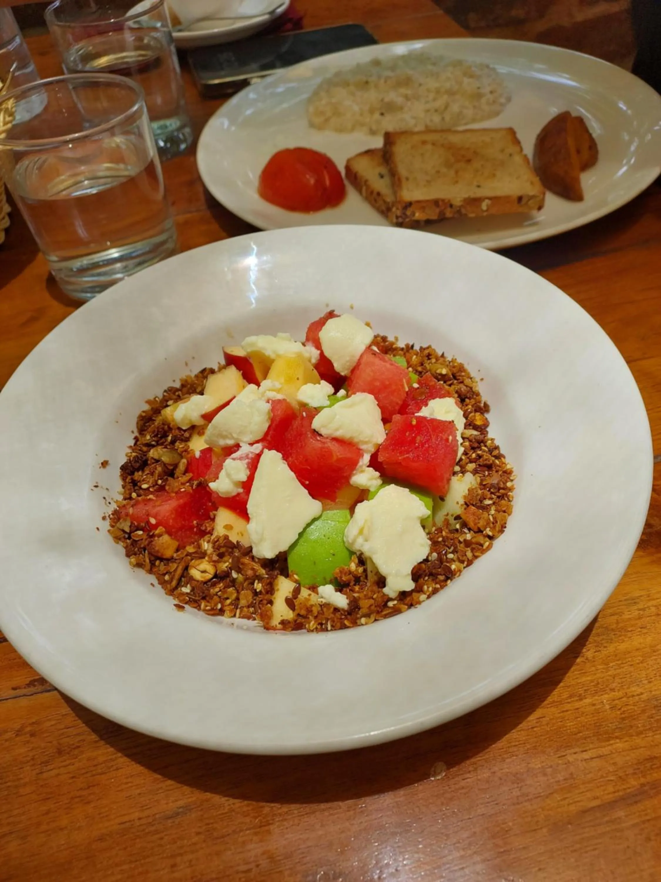 Breakfast in Hotel Sai Dakshina Inn & The Fern Restaurant