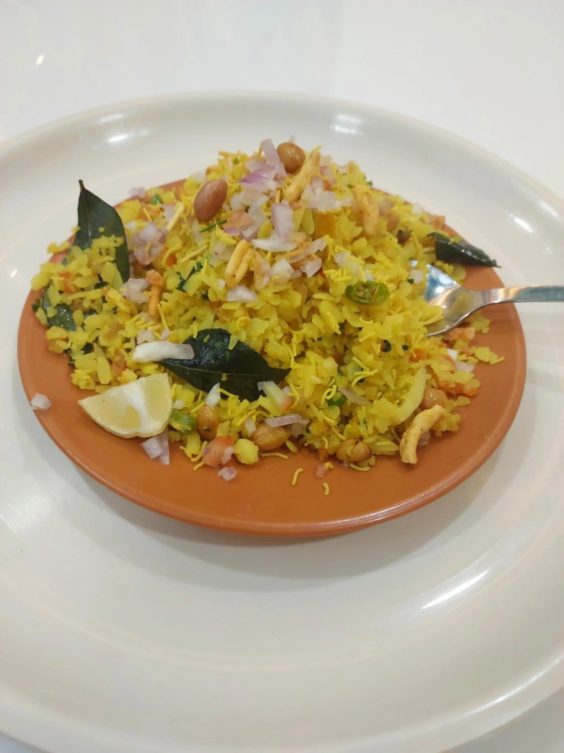 Breakfast in Hotel Sai Dakshina Inn & The Fern Restaurant