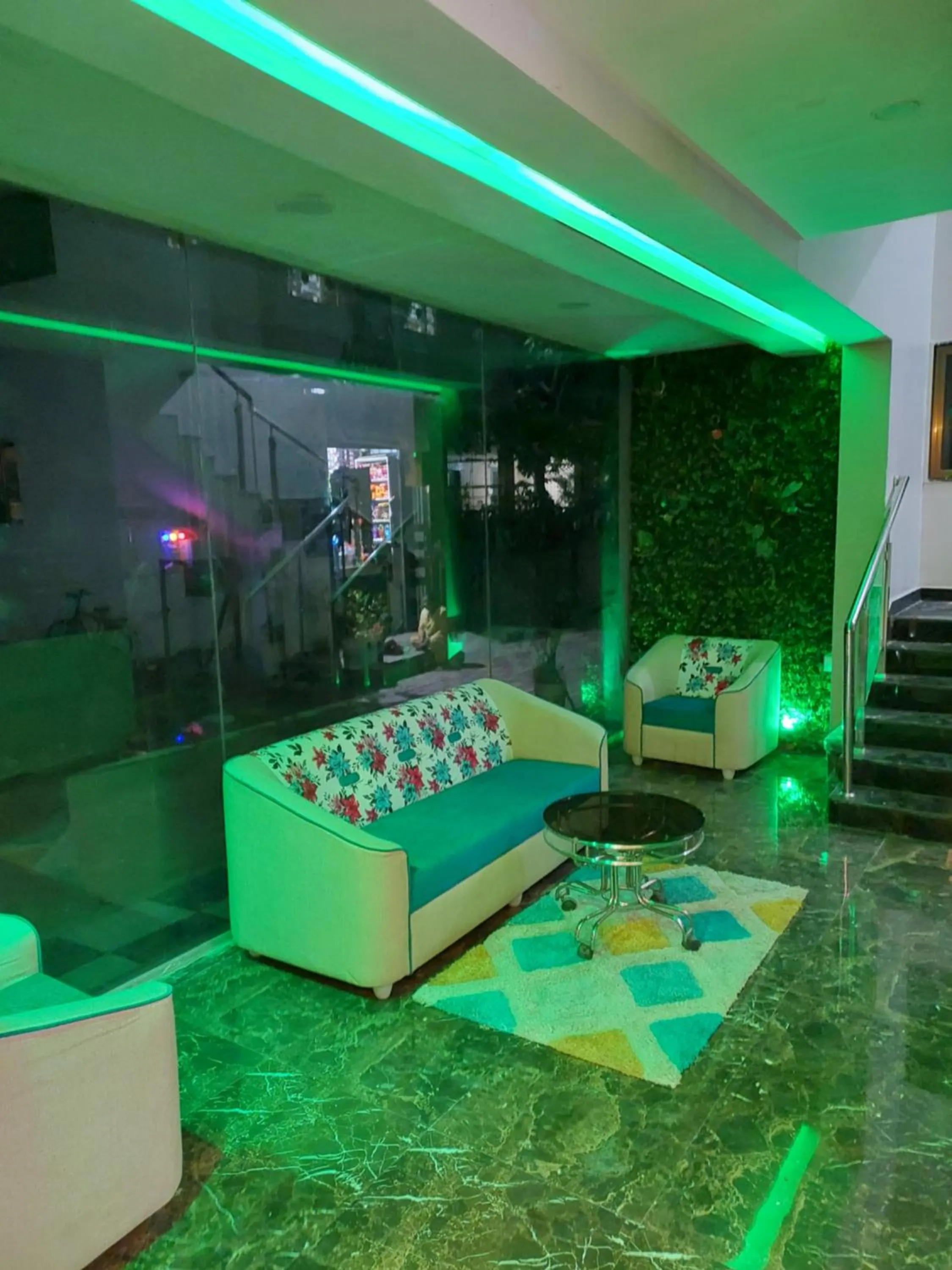 Lobby or reception in Hotel Sai Dakshina Inn & The Fern Restaurant