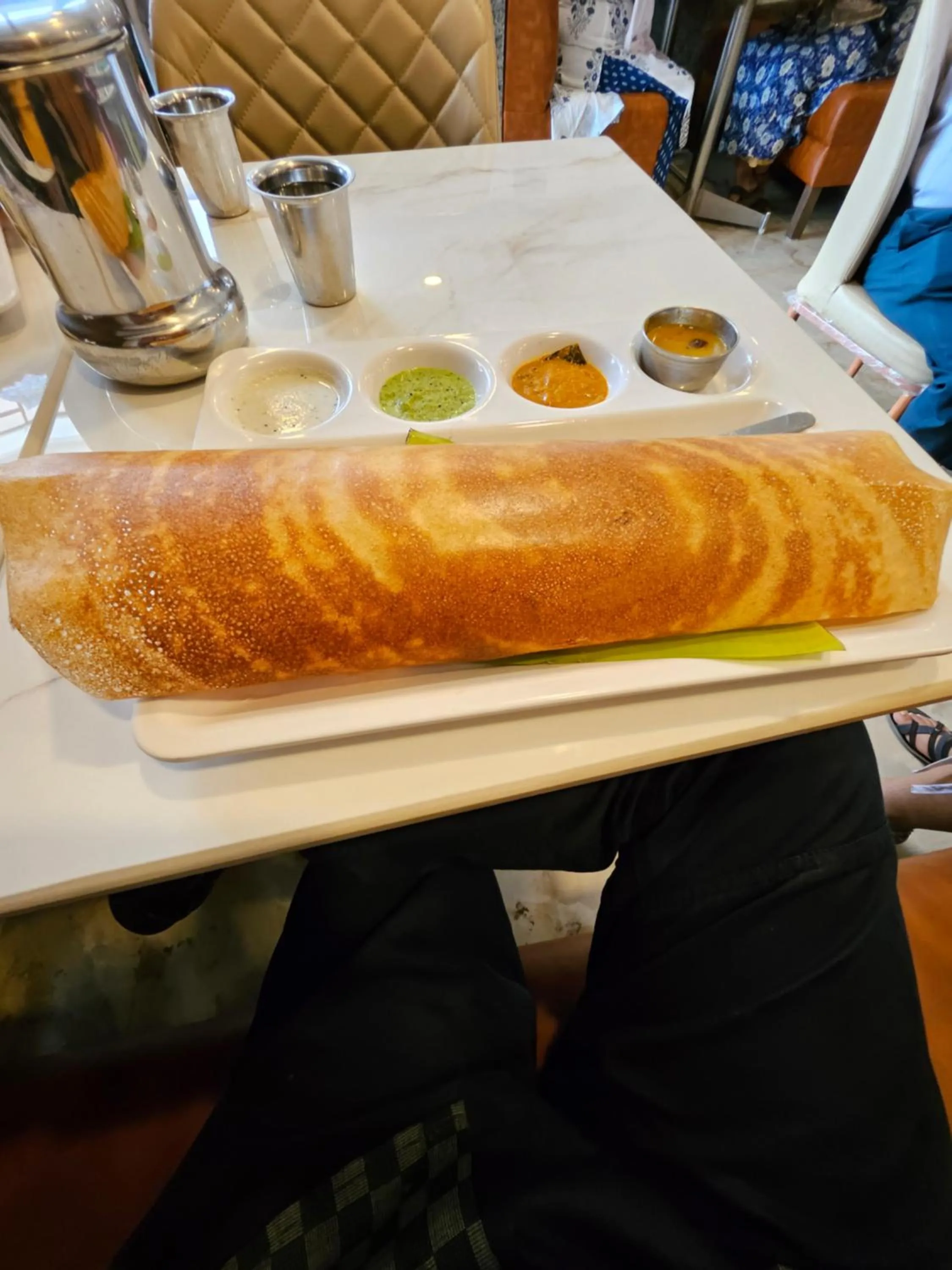 Breakfast in Hotel Sai Dakshina Inn & The Fern Restaurant