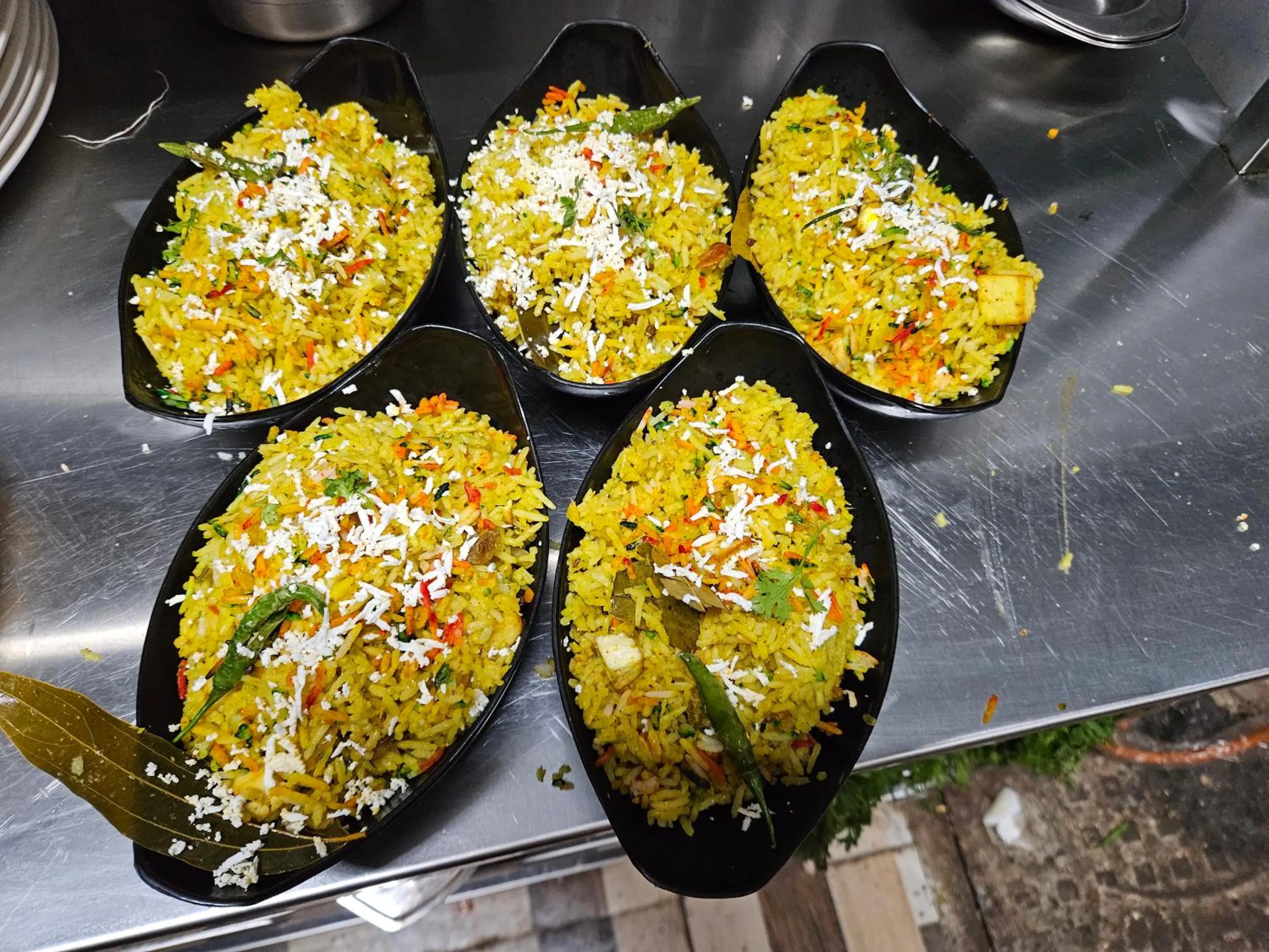 Breakfast in Hotel Sai Dakshina Inn & The Fern Restaurant