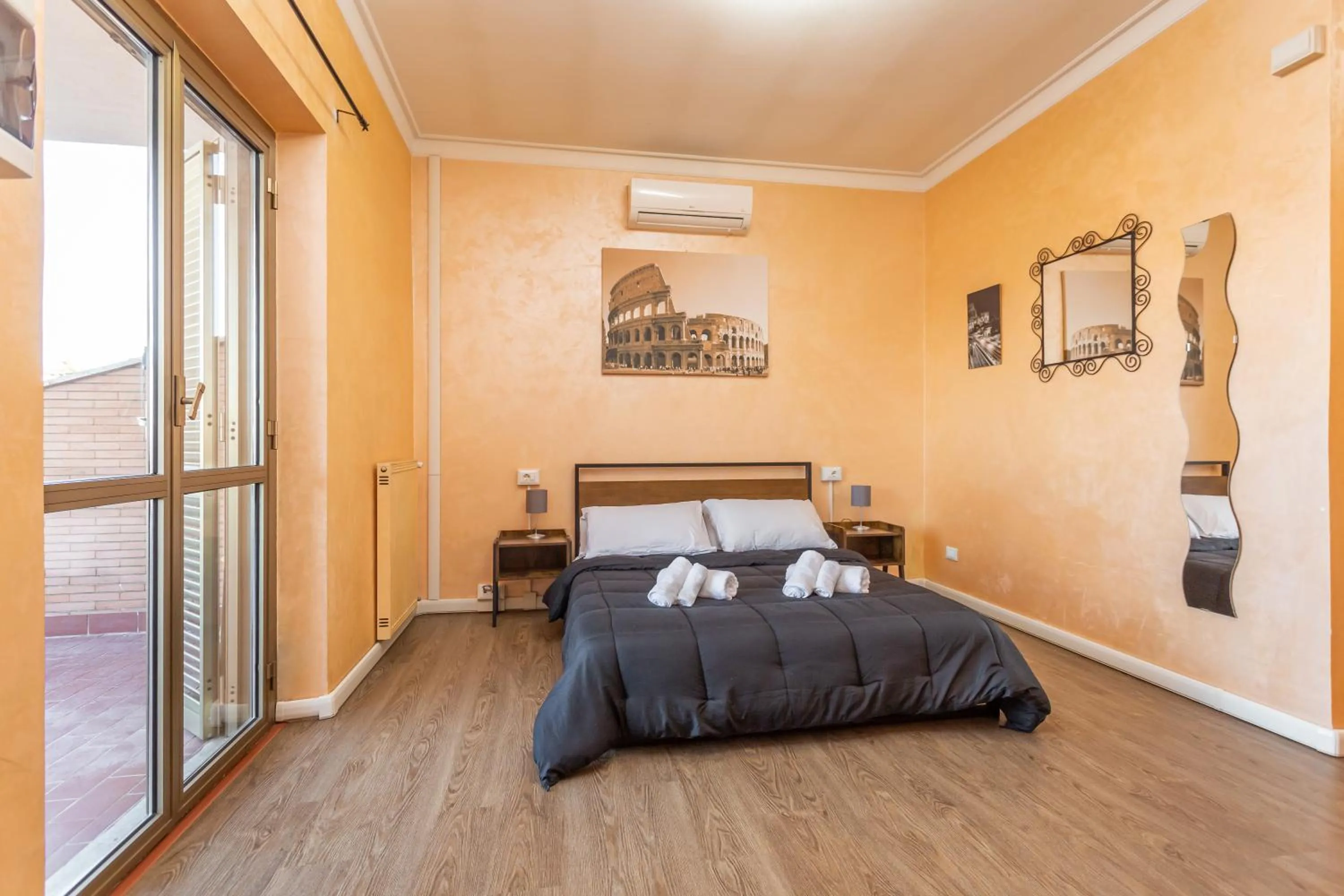 Bed in Villino Fiorella