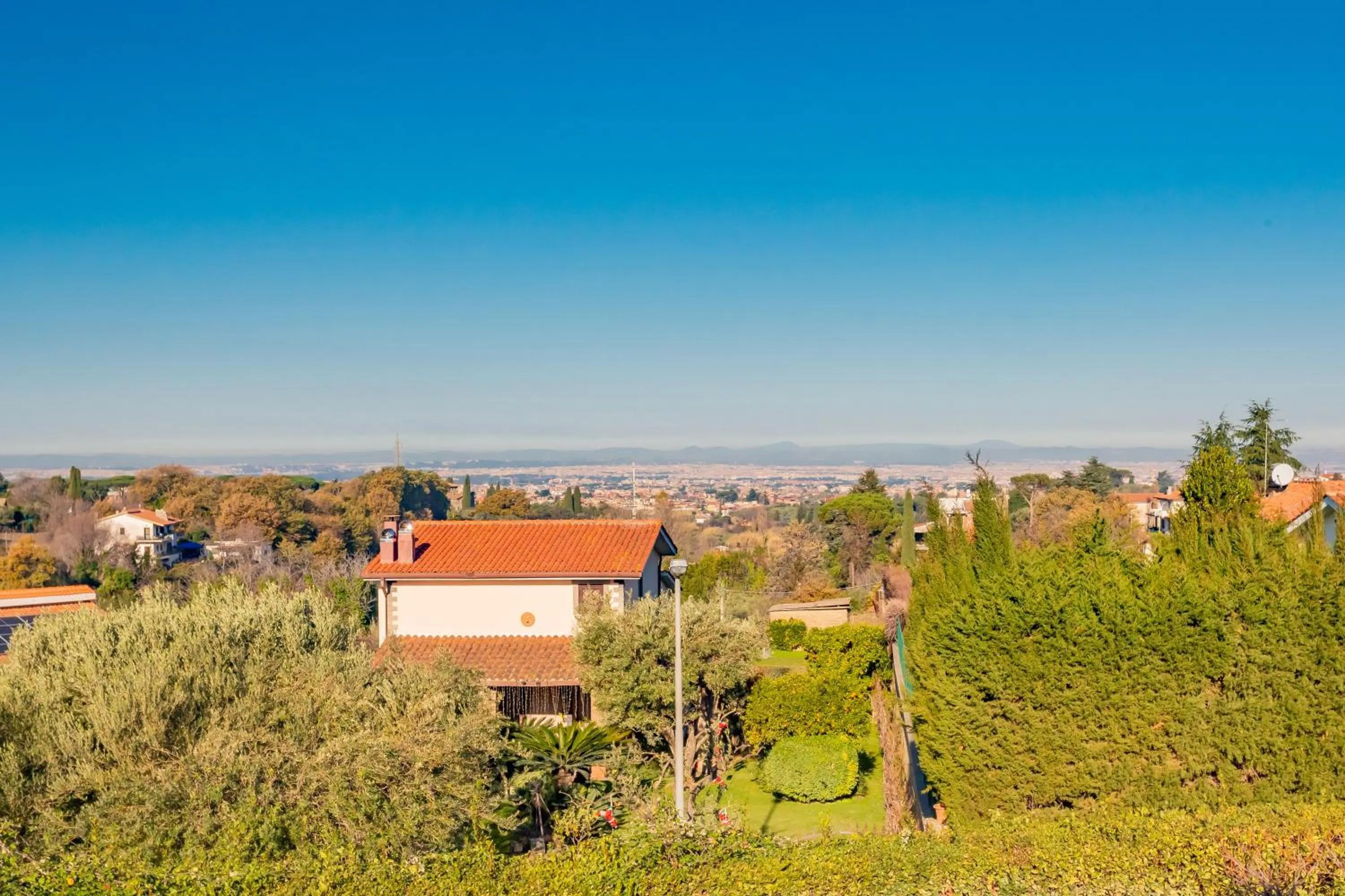 Natural landscape in Villino Fiorella