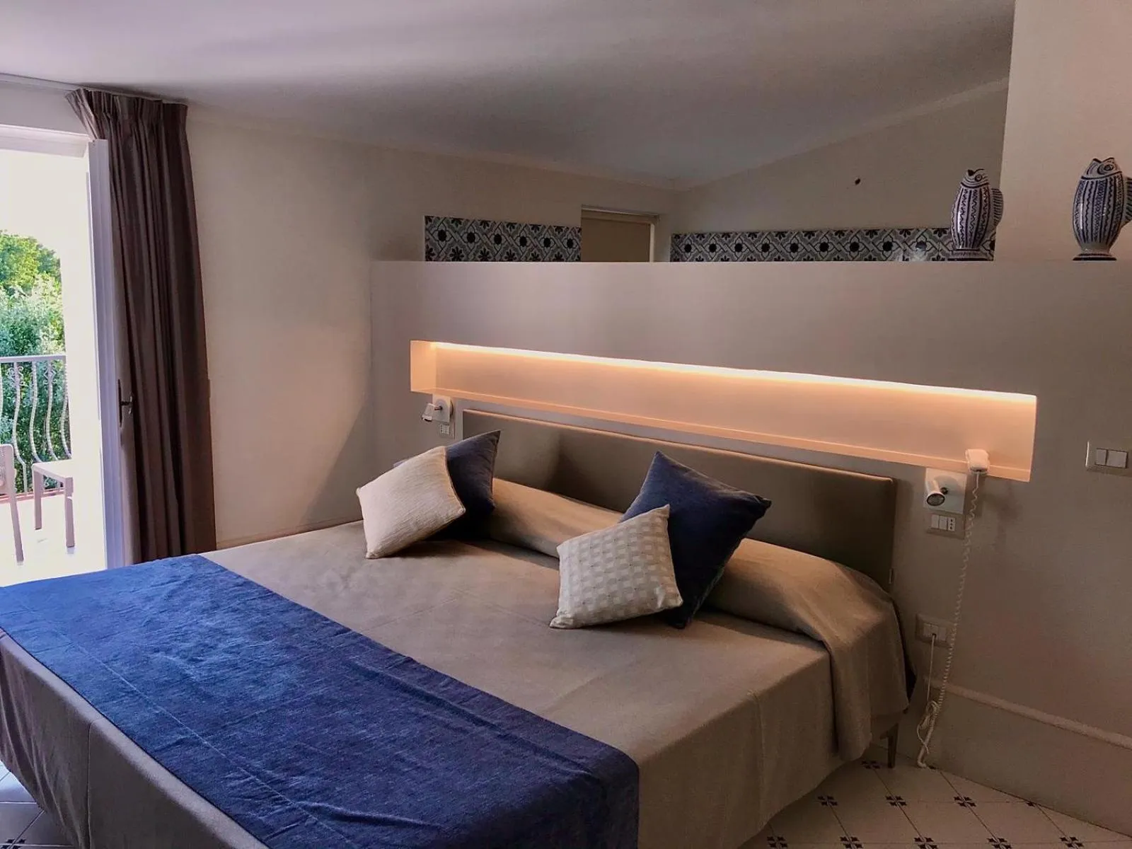 Bed in Hotel Garden Riviera