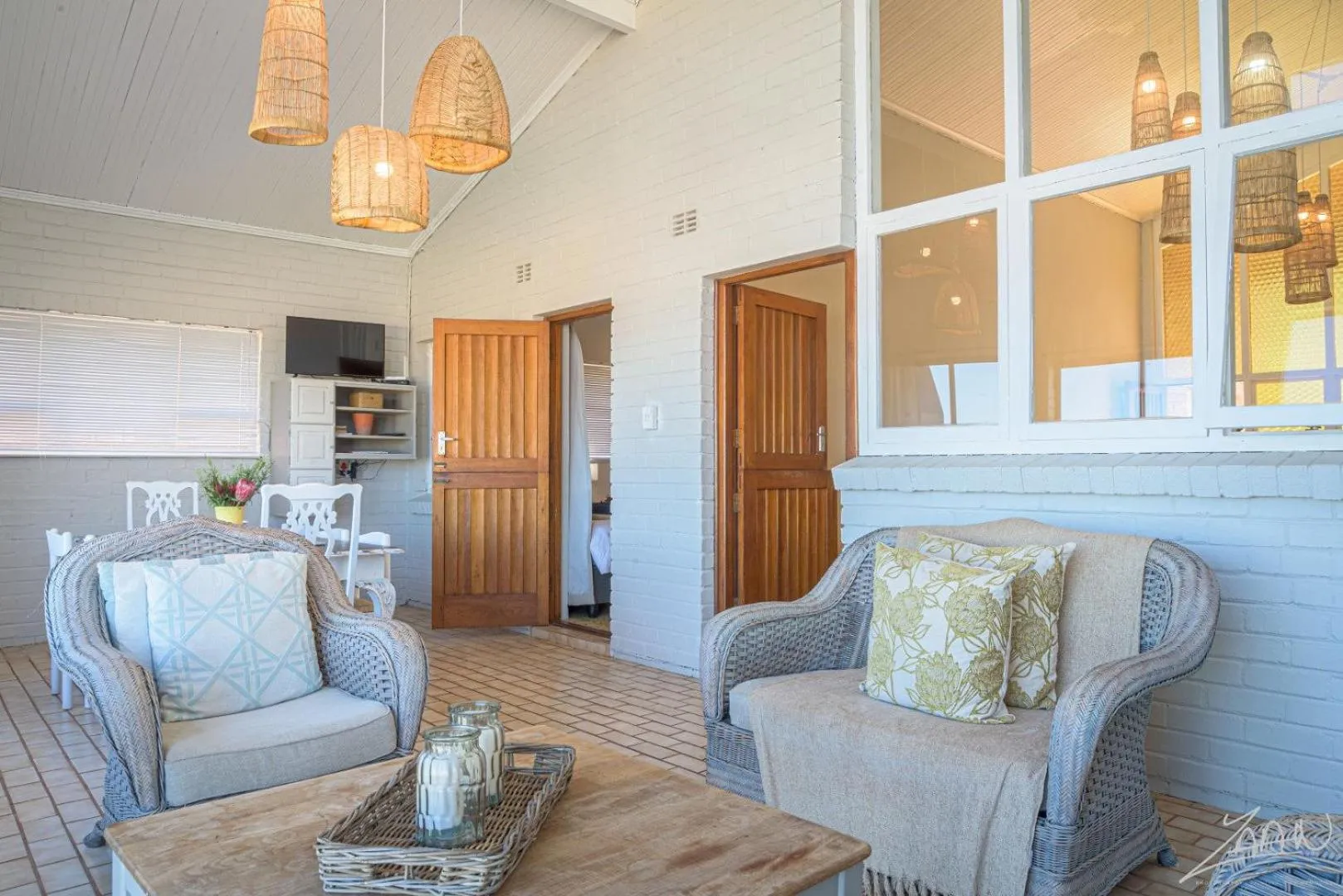 Living room in Fynbos Golf and Country Estate