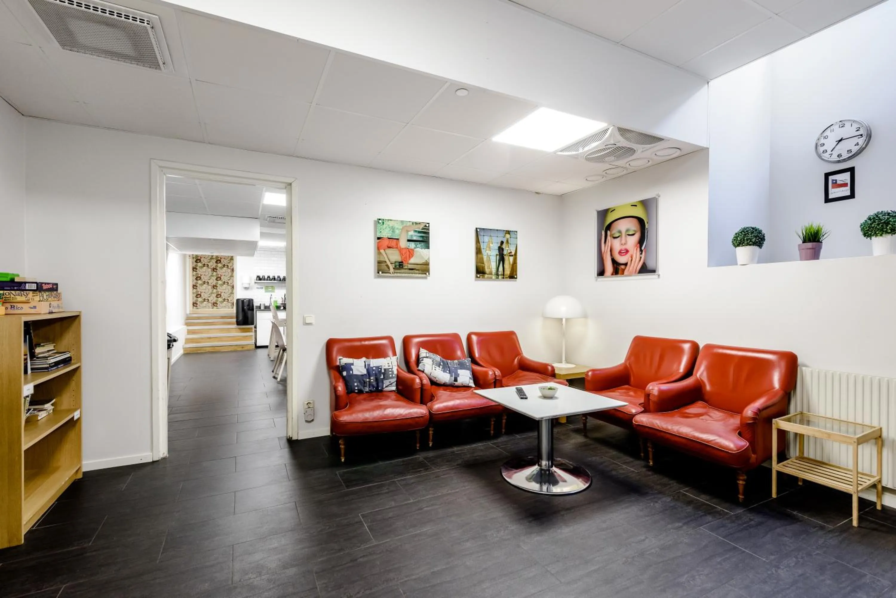 Living room in City Hostel