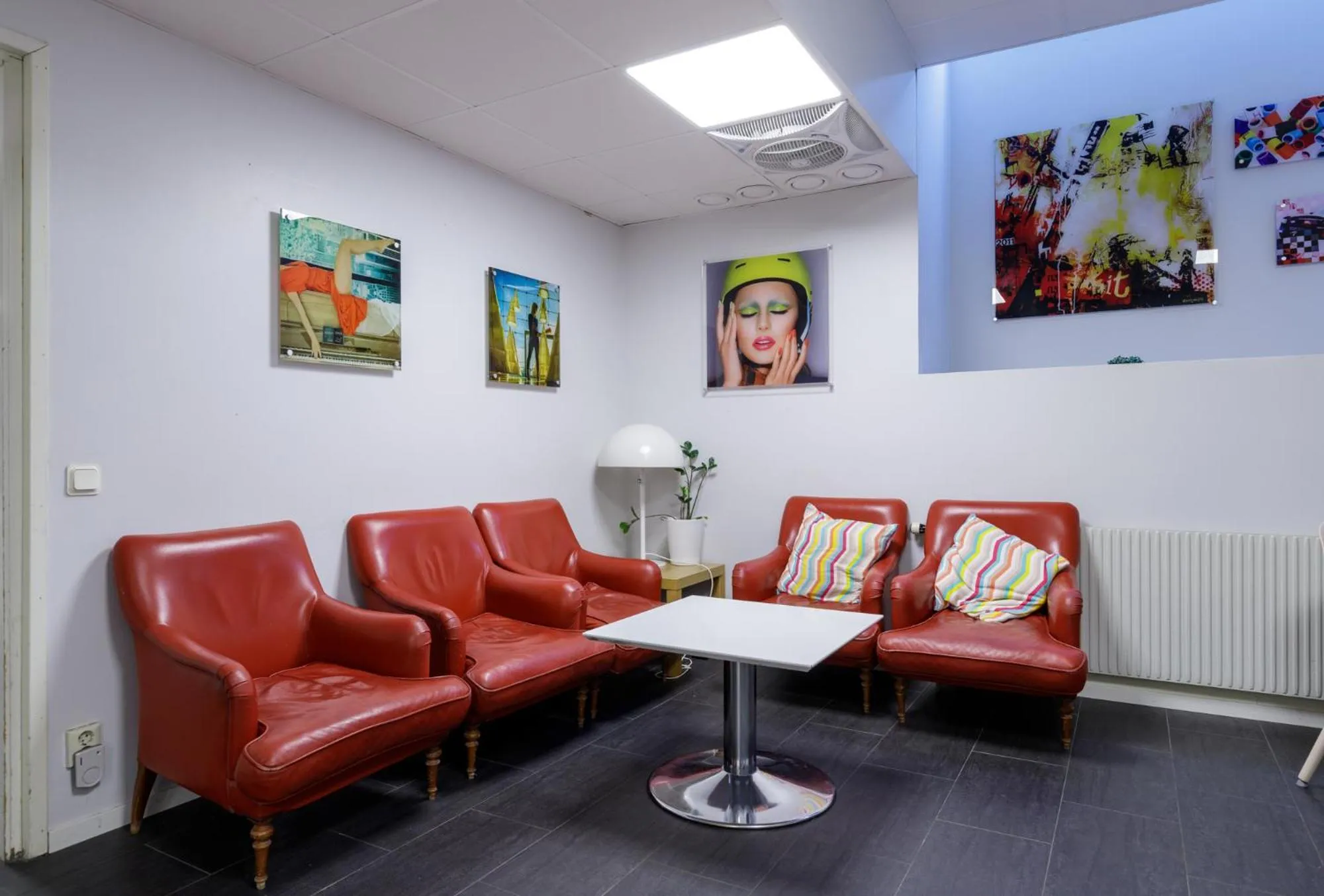 Living room in City Hostel