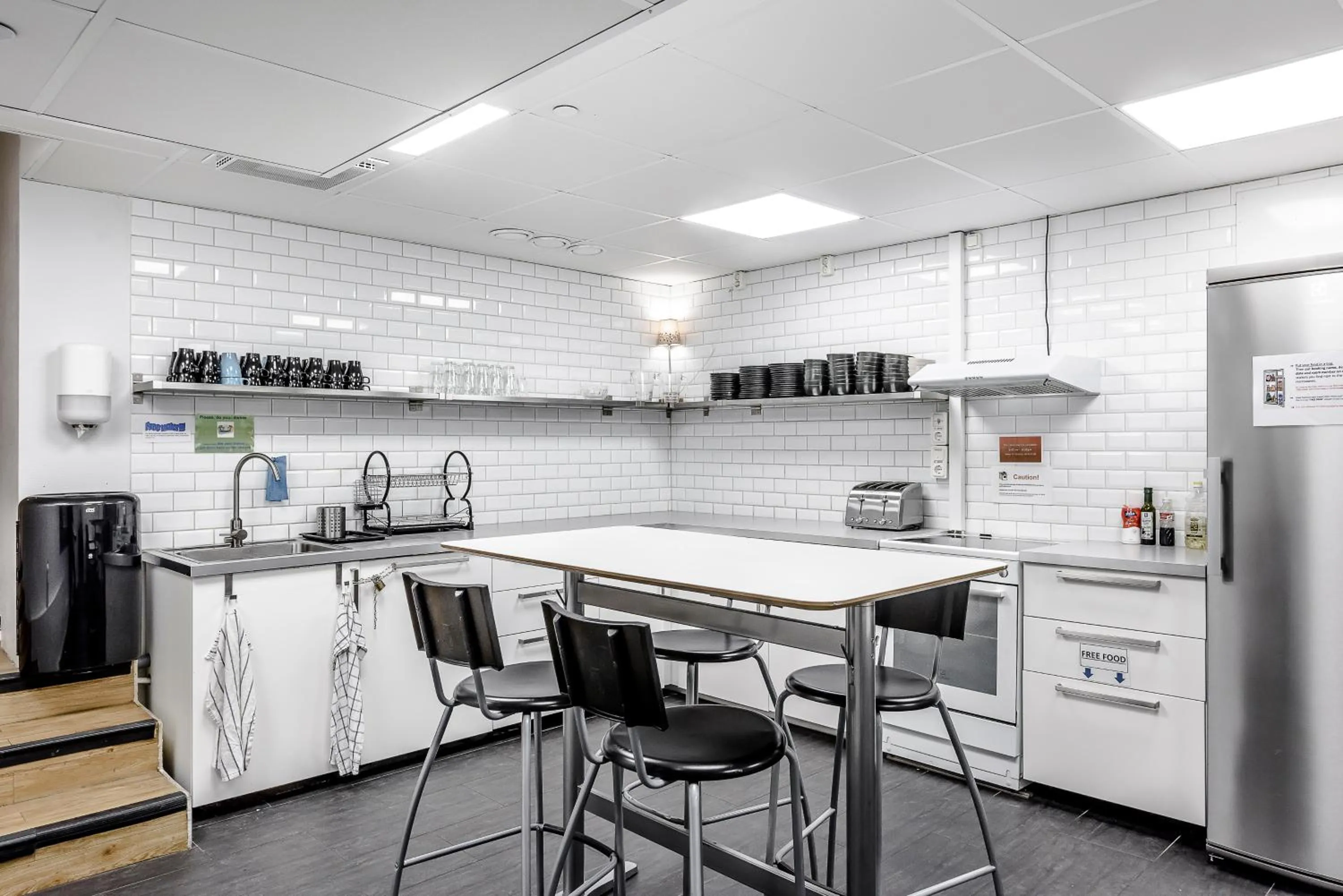 Coffee/tea facilities in City Hostel