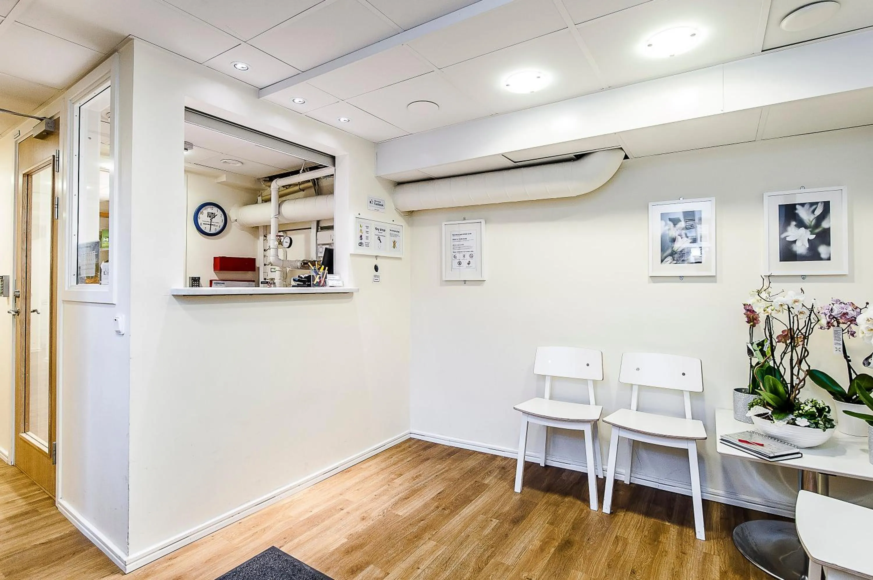 Lobby or reception in City Hostel