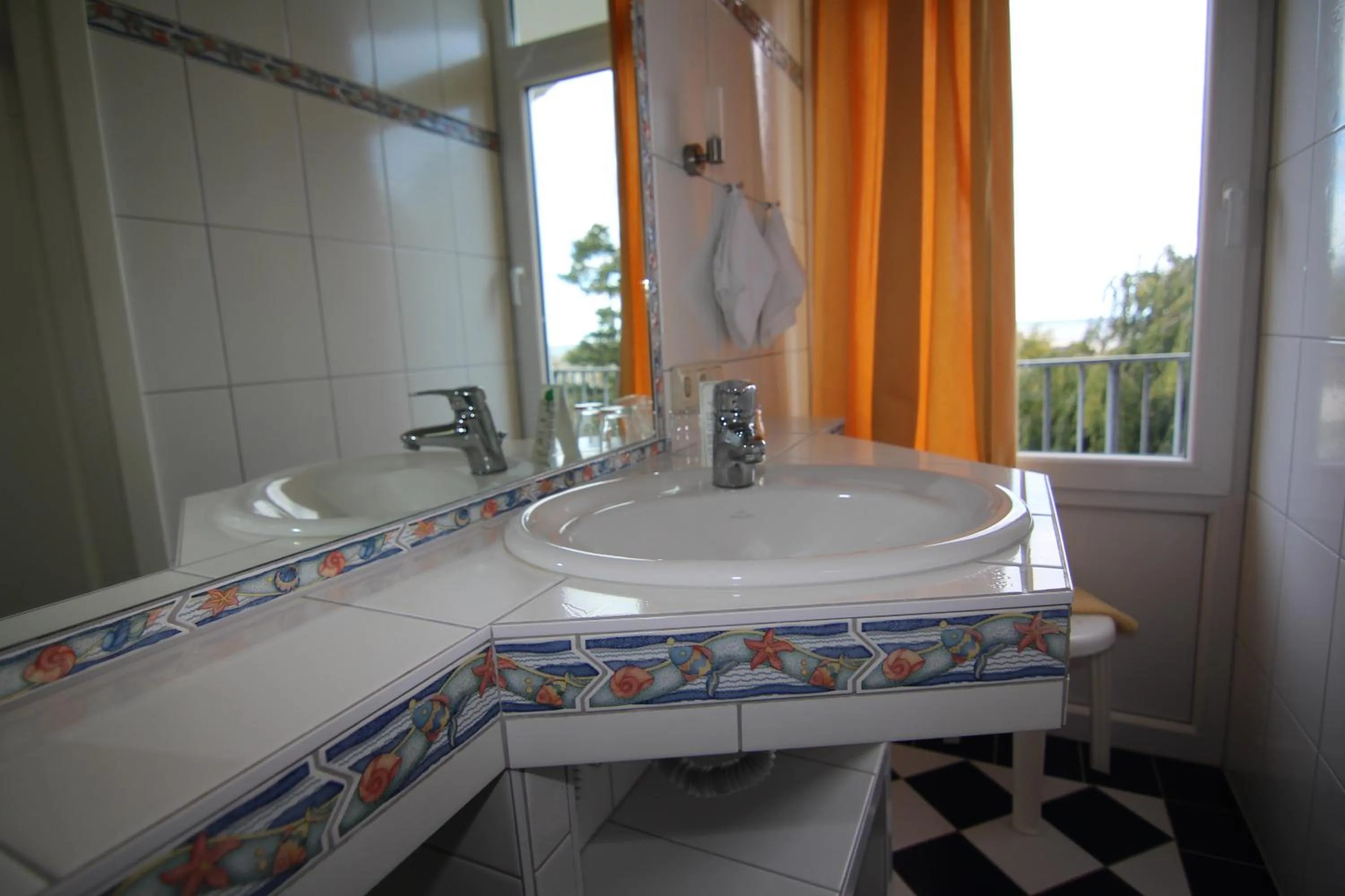 Bathroom in Hotel Zur schönen Aussicht