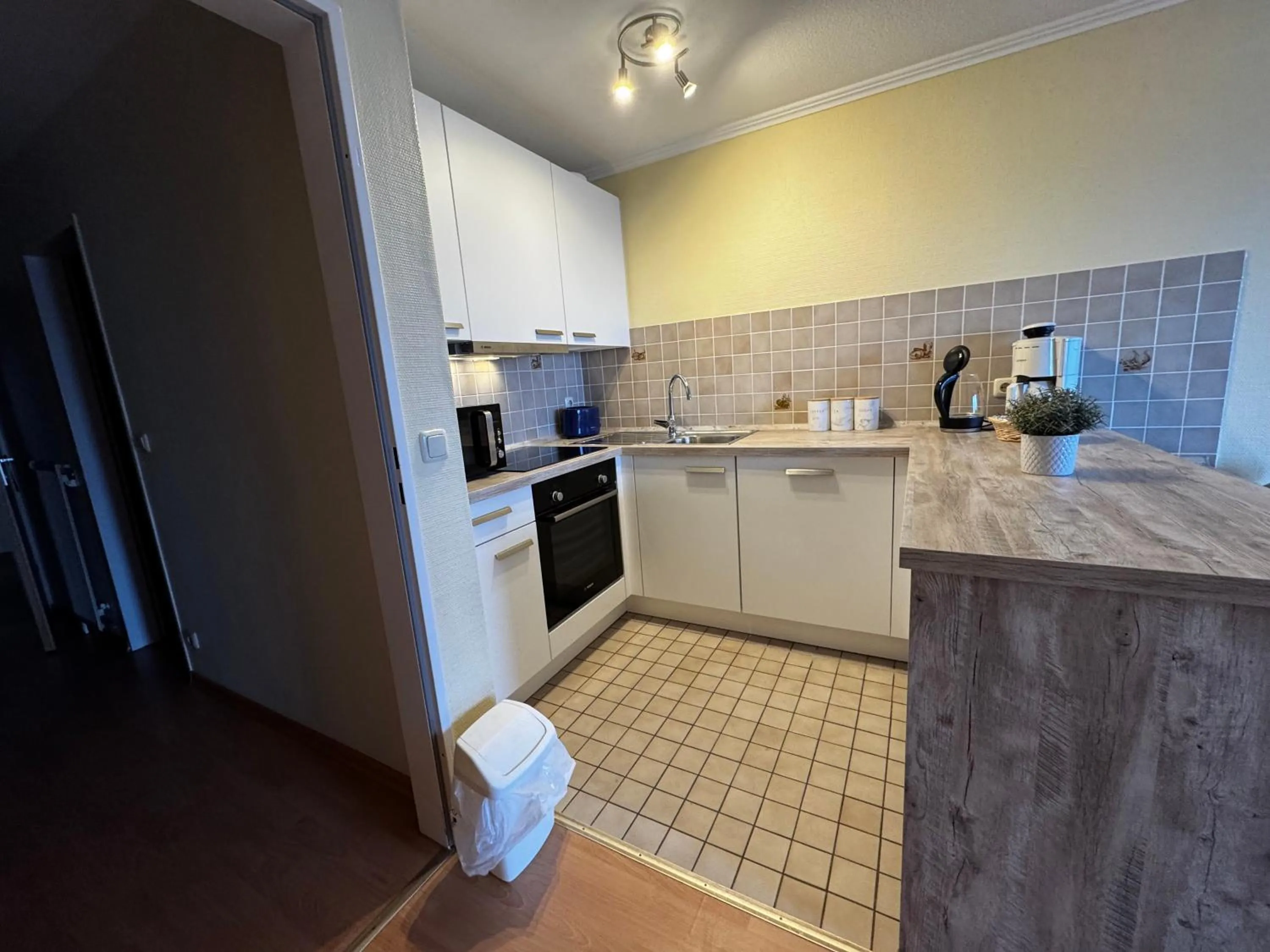 stove in Hotel Zur schönen Aussicht