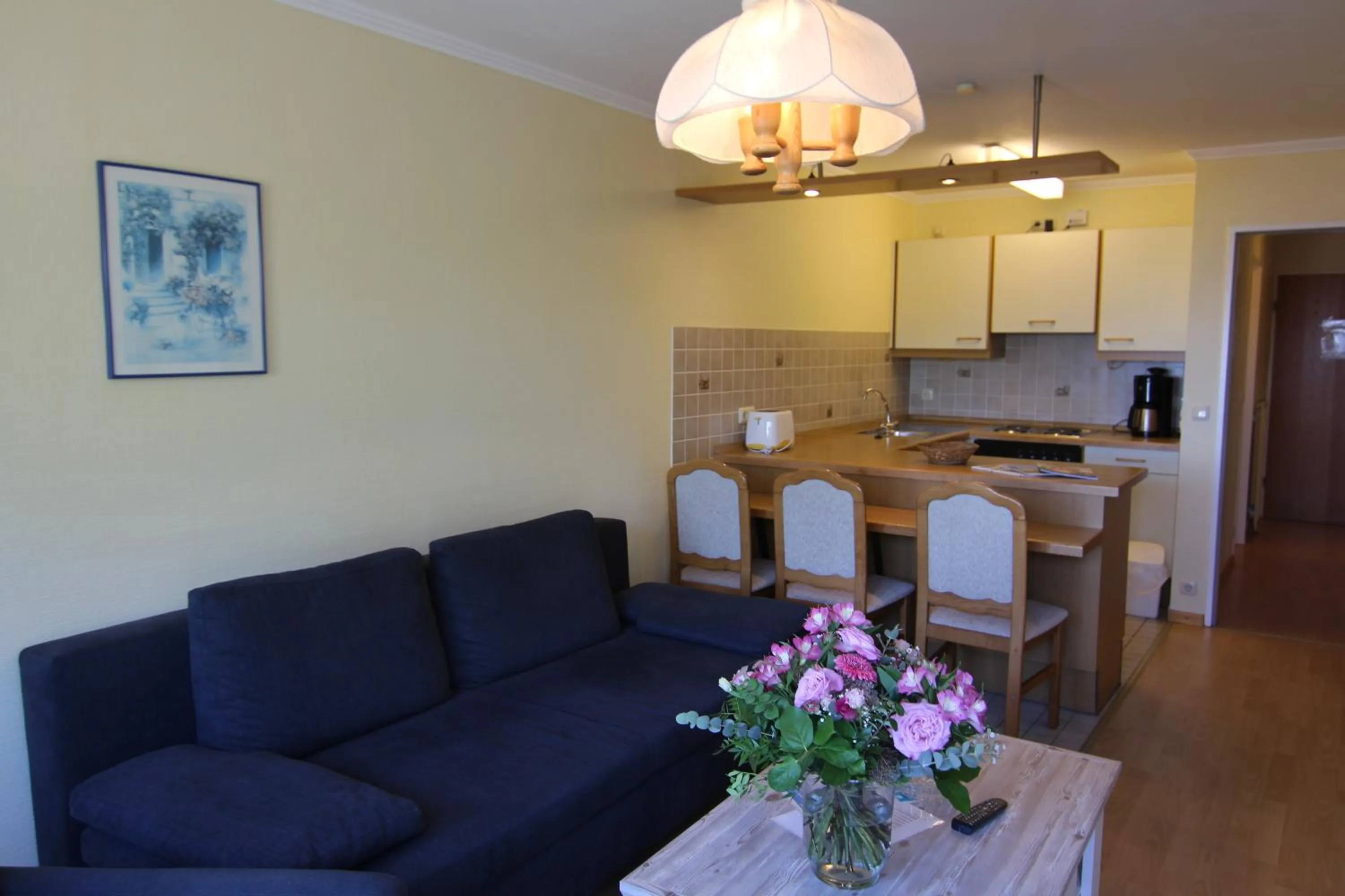 Kitchen or kitchenette in Hotel Zur schönen Aussicht