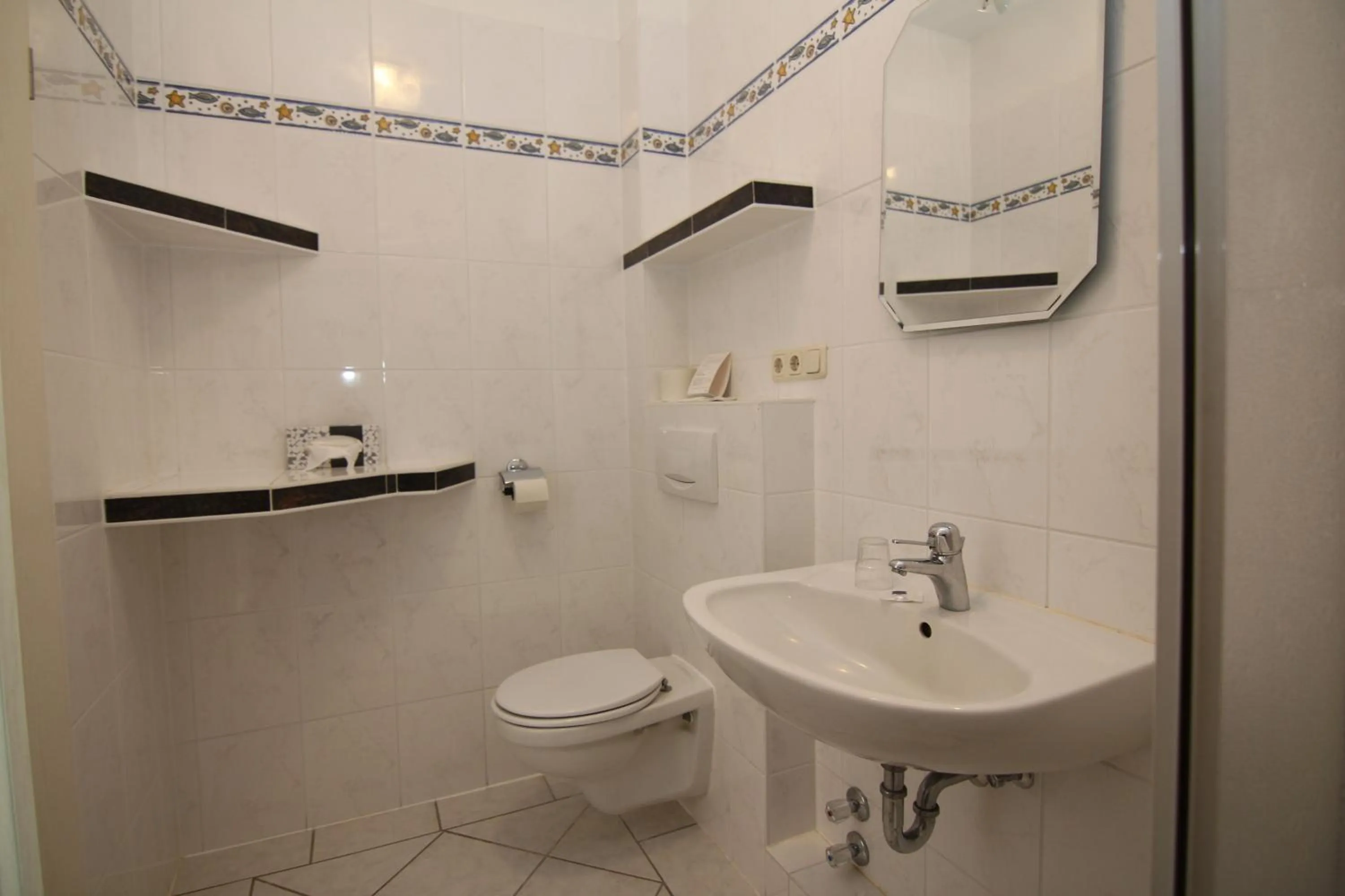 Bathroom in Hotel Zur schönen Aussicht