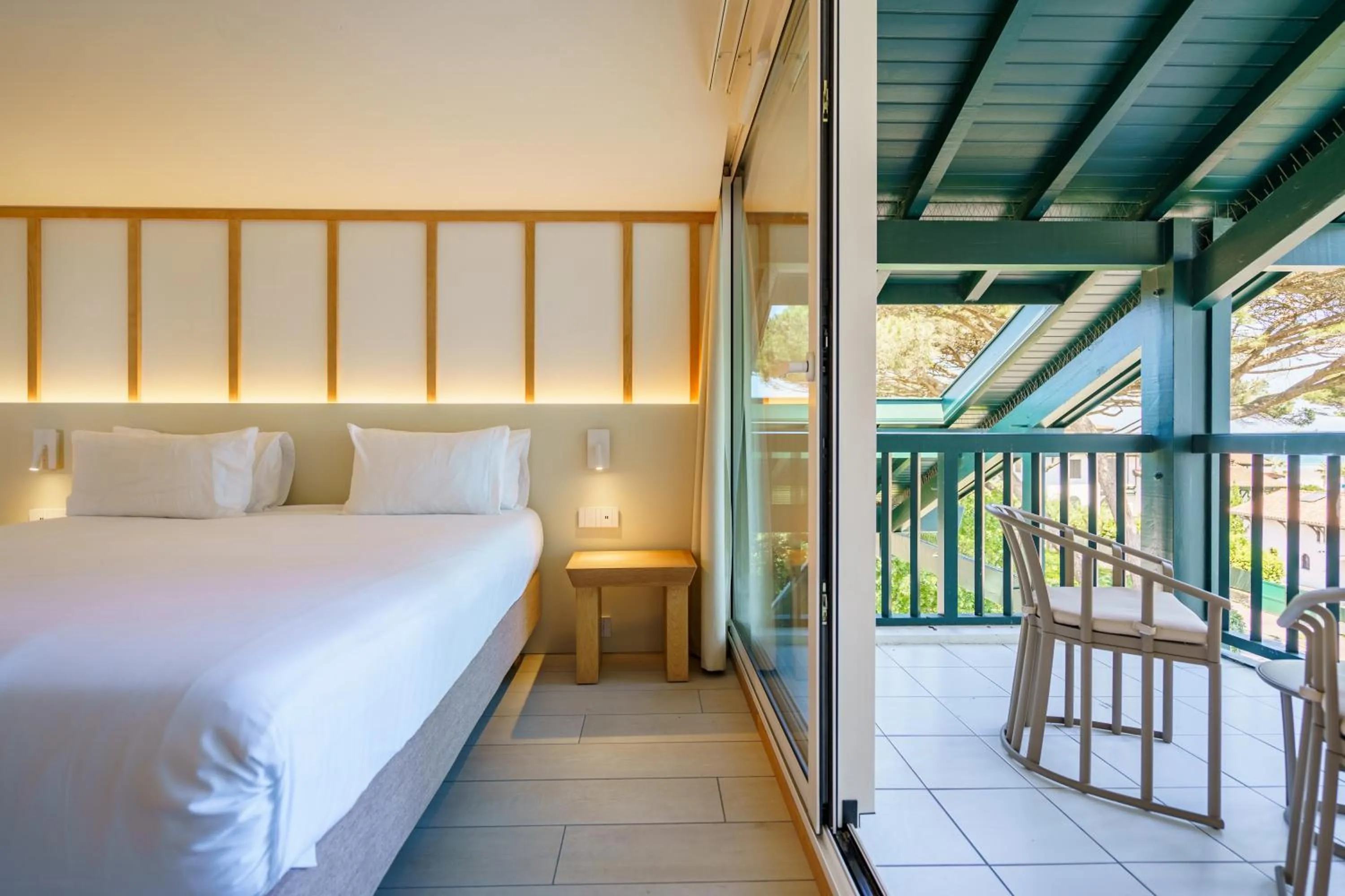 Bedroom, Bed in Hôtel Ibaïa