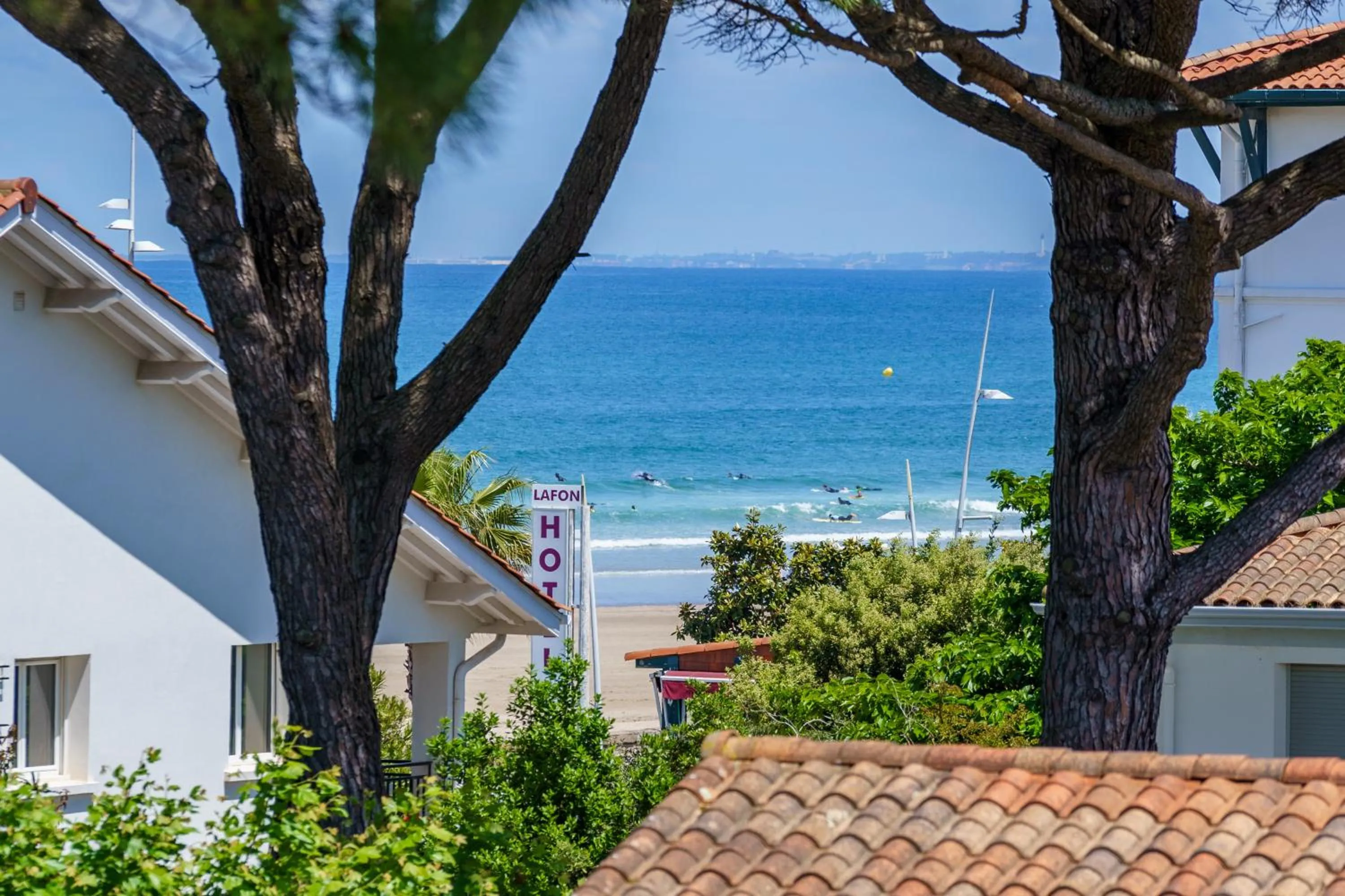 Sea view in Hôtel Ibaïa