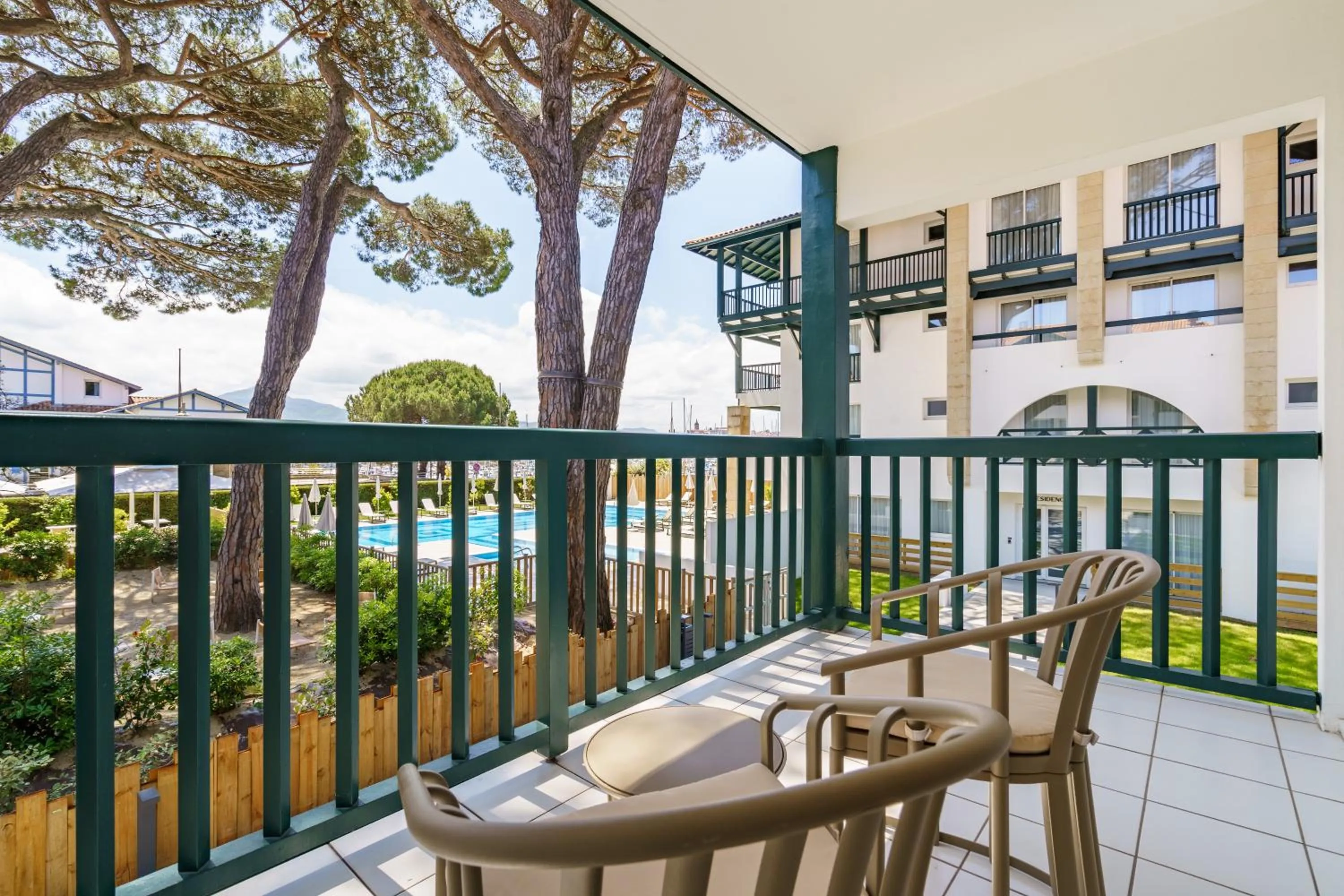 Bedroom in Hôtel Ibaïa