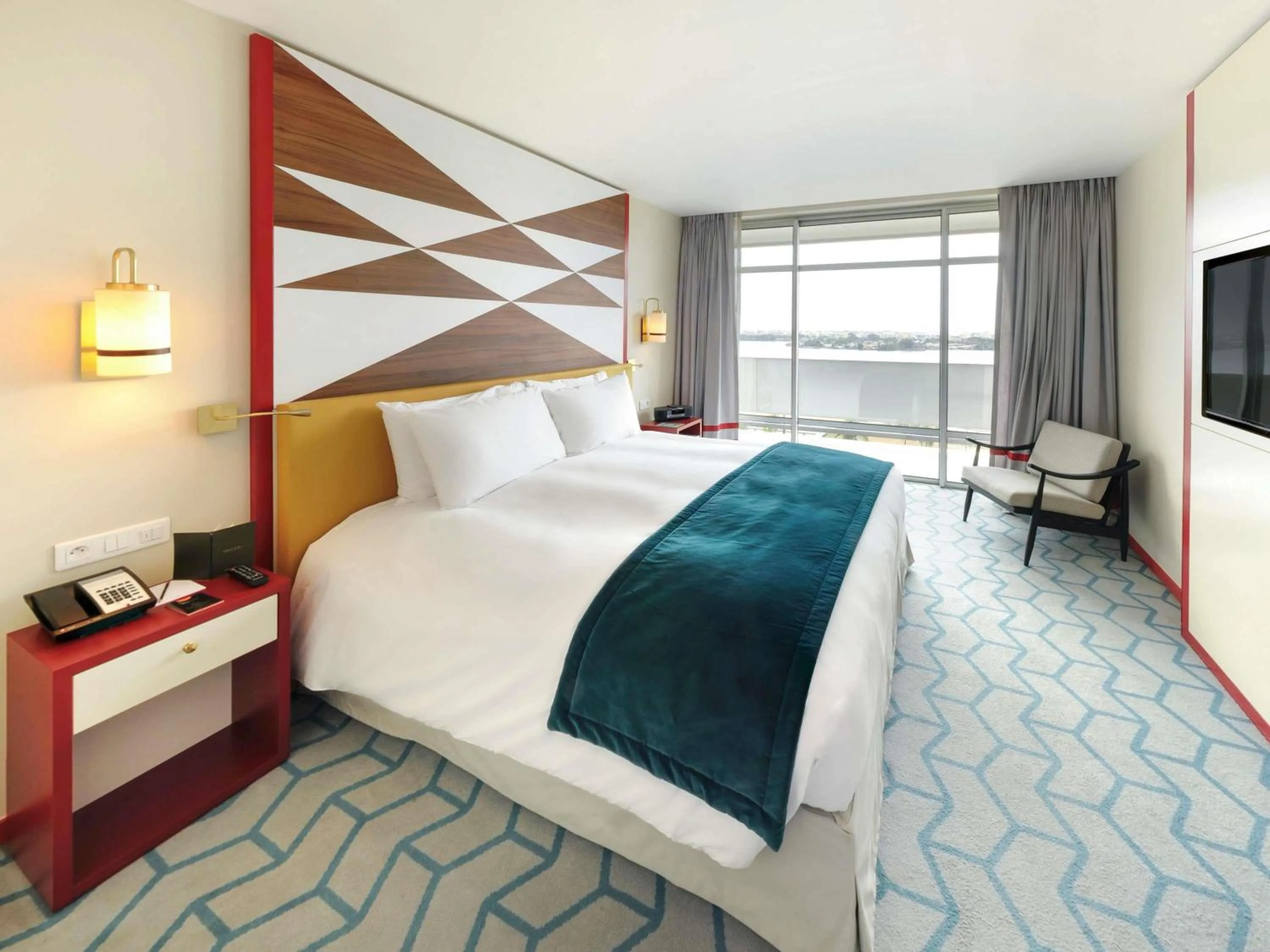 Bedroom in Sofitel Abidjan Hotel Ivoire