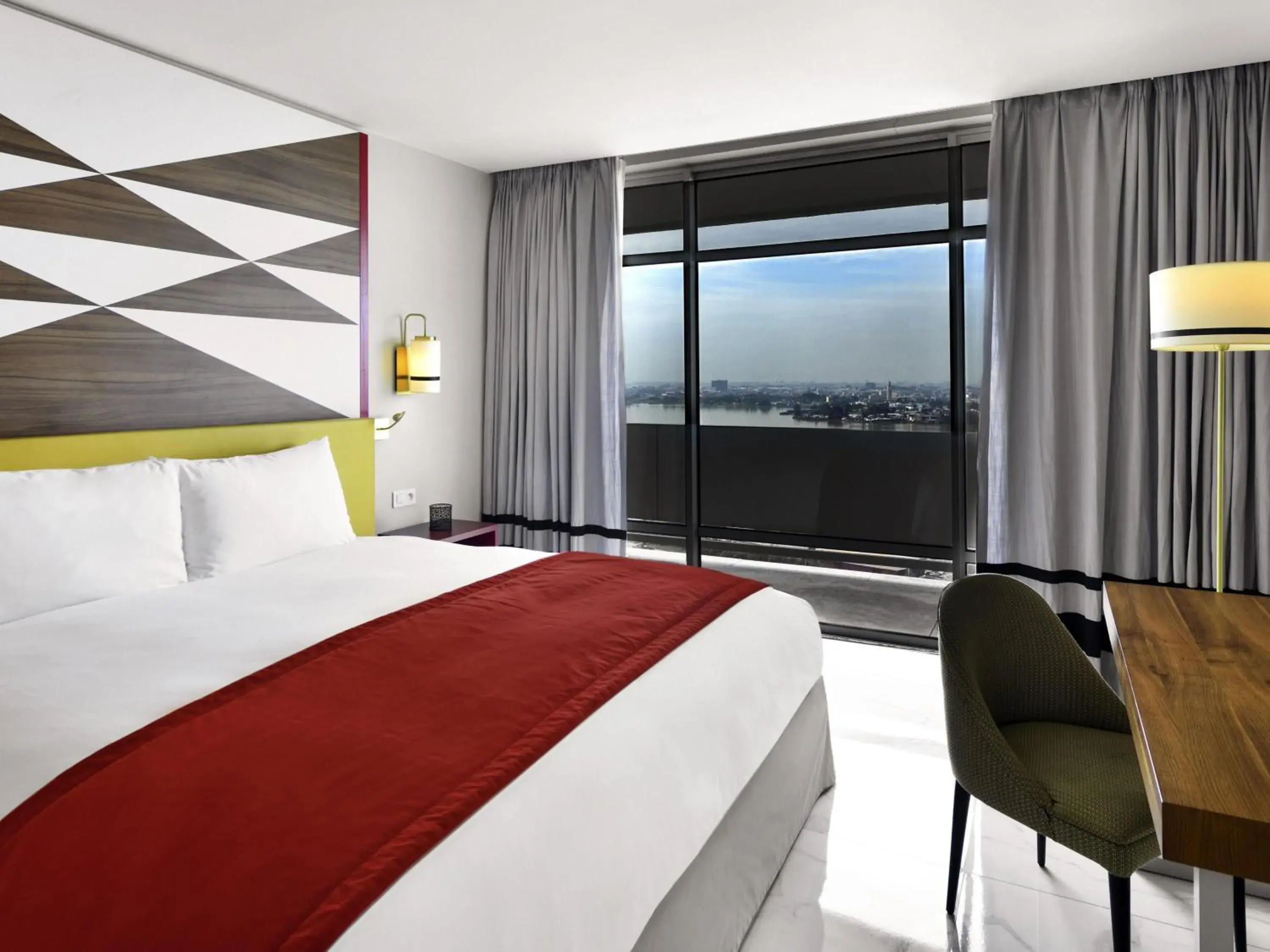 Classic King Room with Balcony in Sofitel Abidjan Hotel Ivoire Classic King Room with Balcony in Sofitel Abidjan Hotel Ivoire