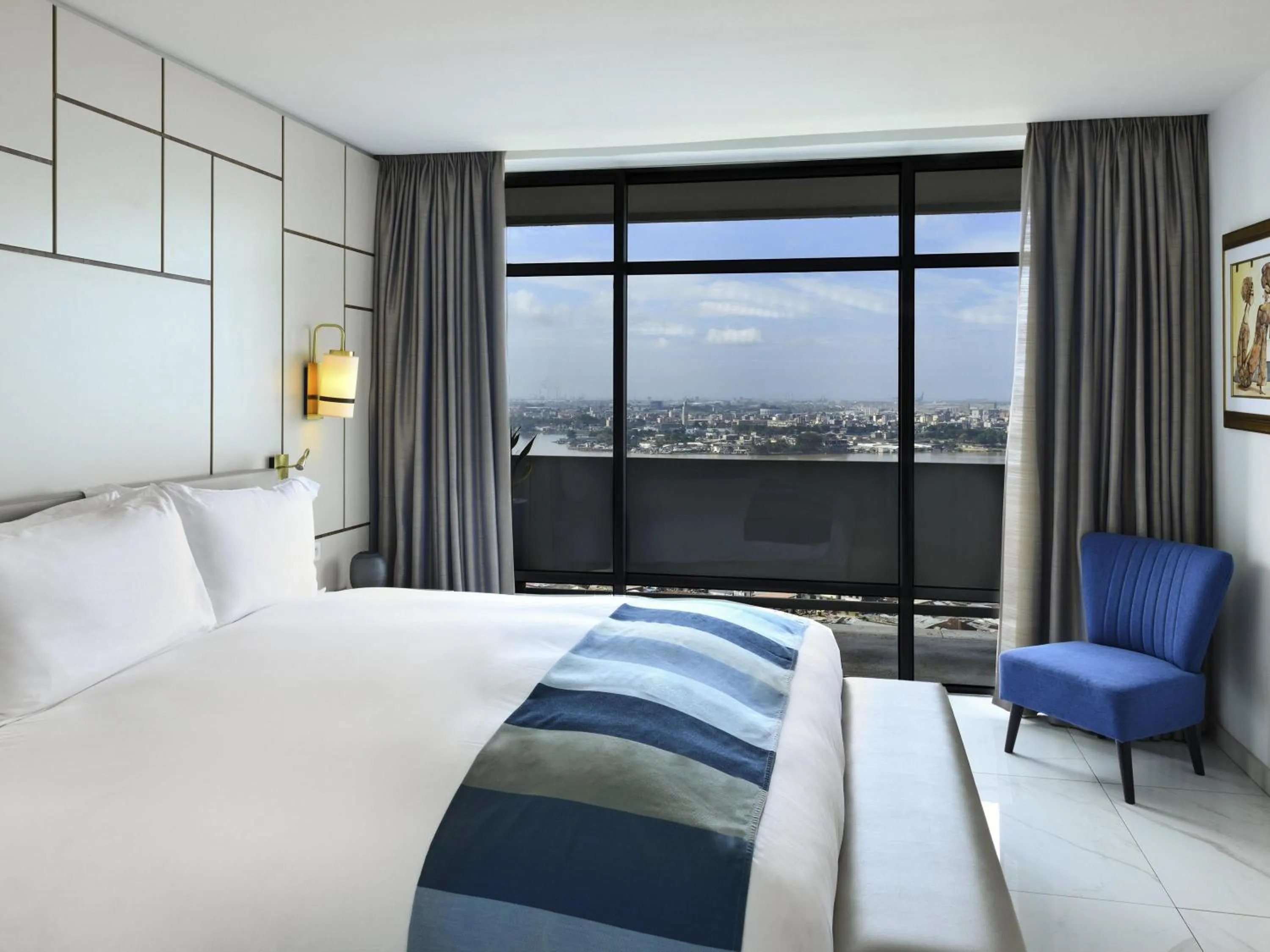 Bedroom in Sofitel Abidjan Hotel Ivoire