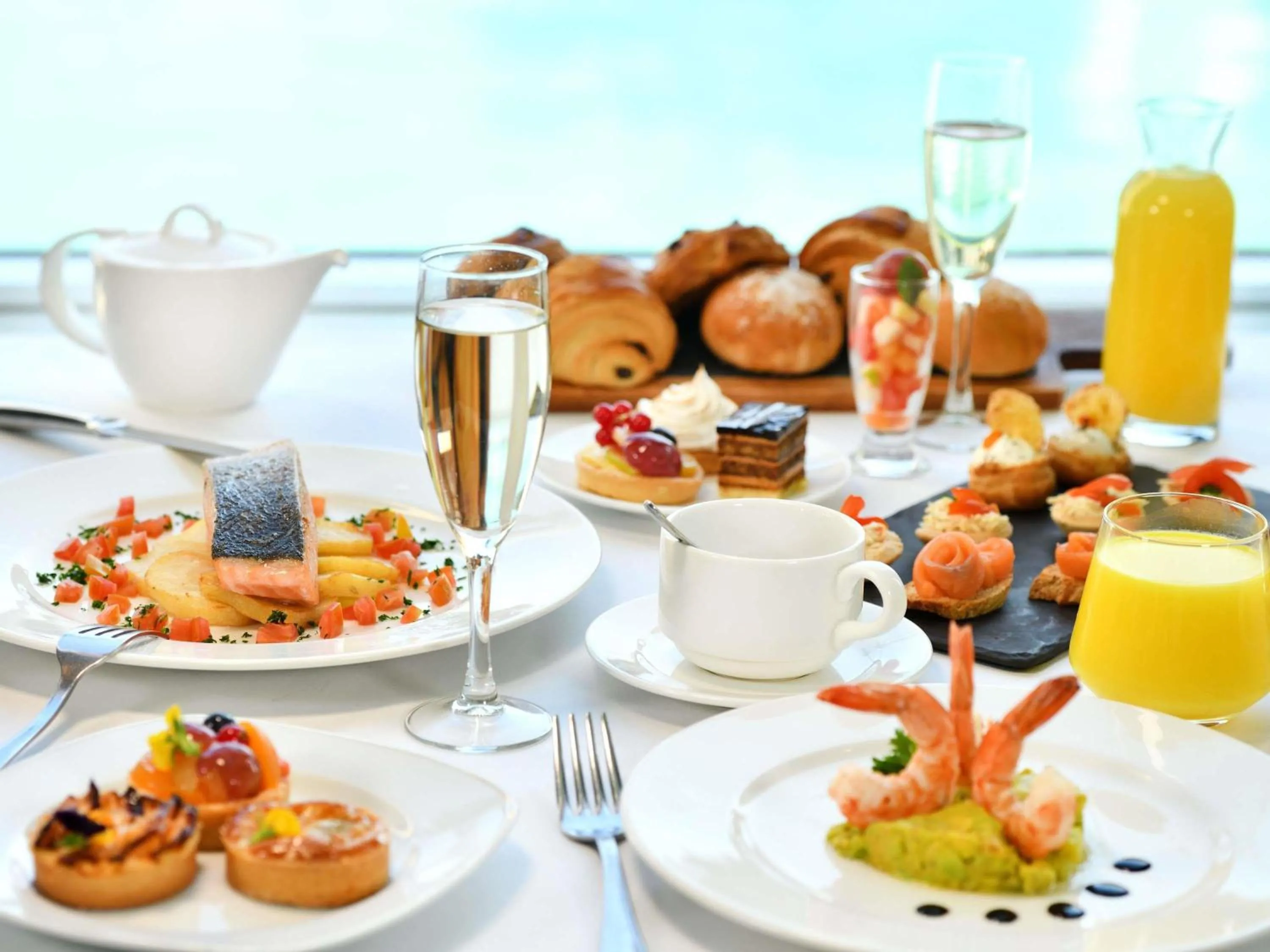 Breakfast in Sofitel Abidjan Hotel Ivoire