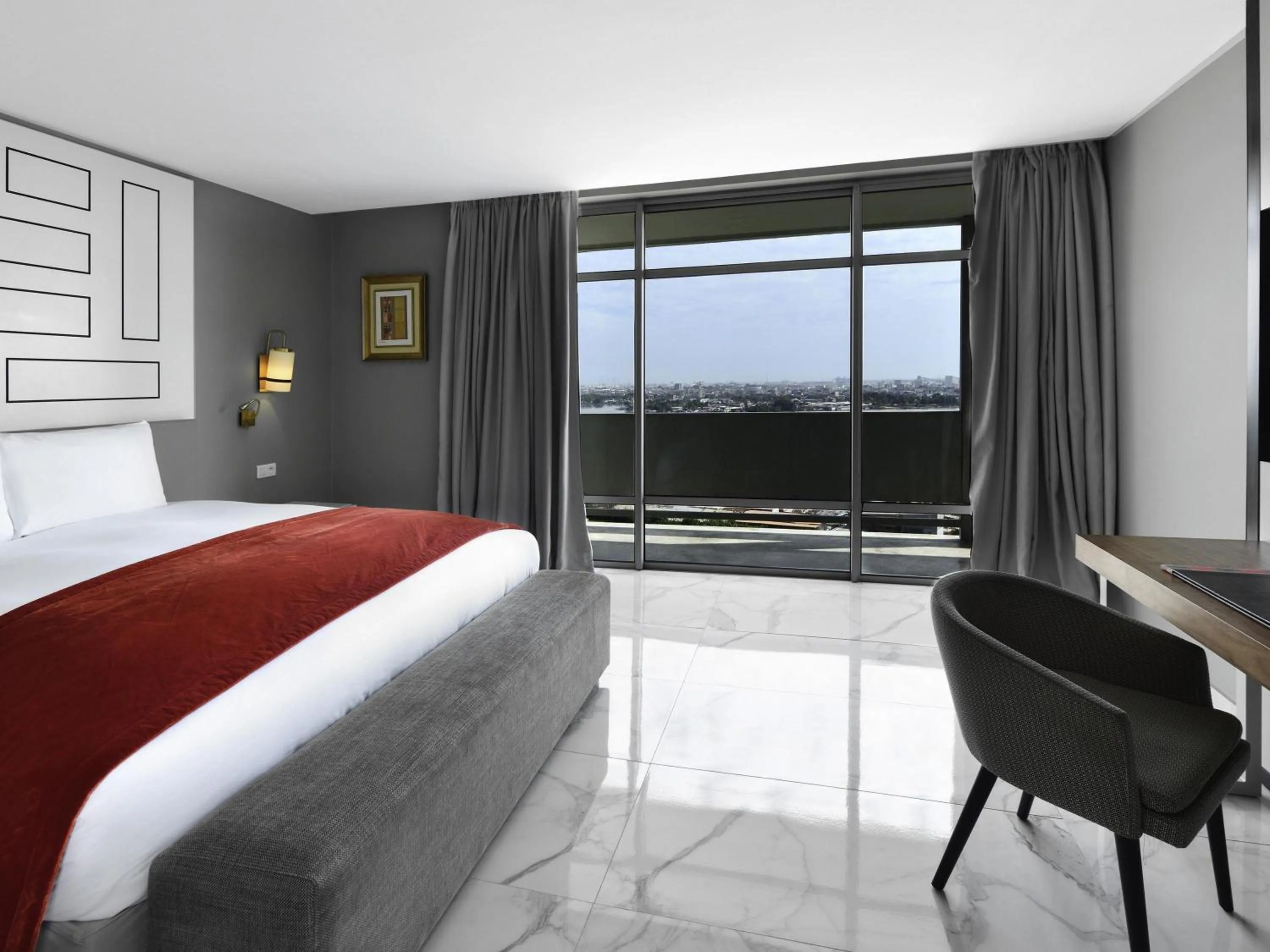 Bedroom in Sofitel Abidjan Hotel Ivoire