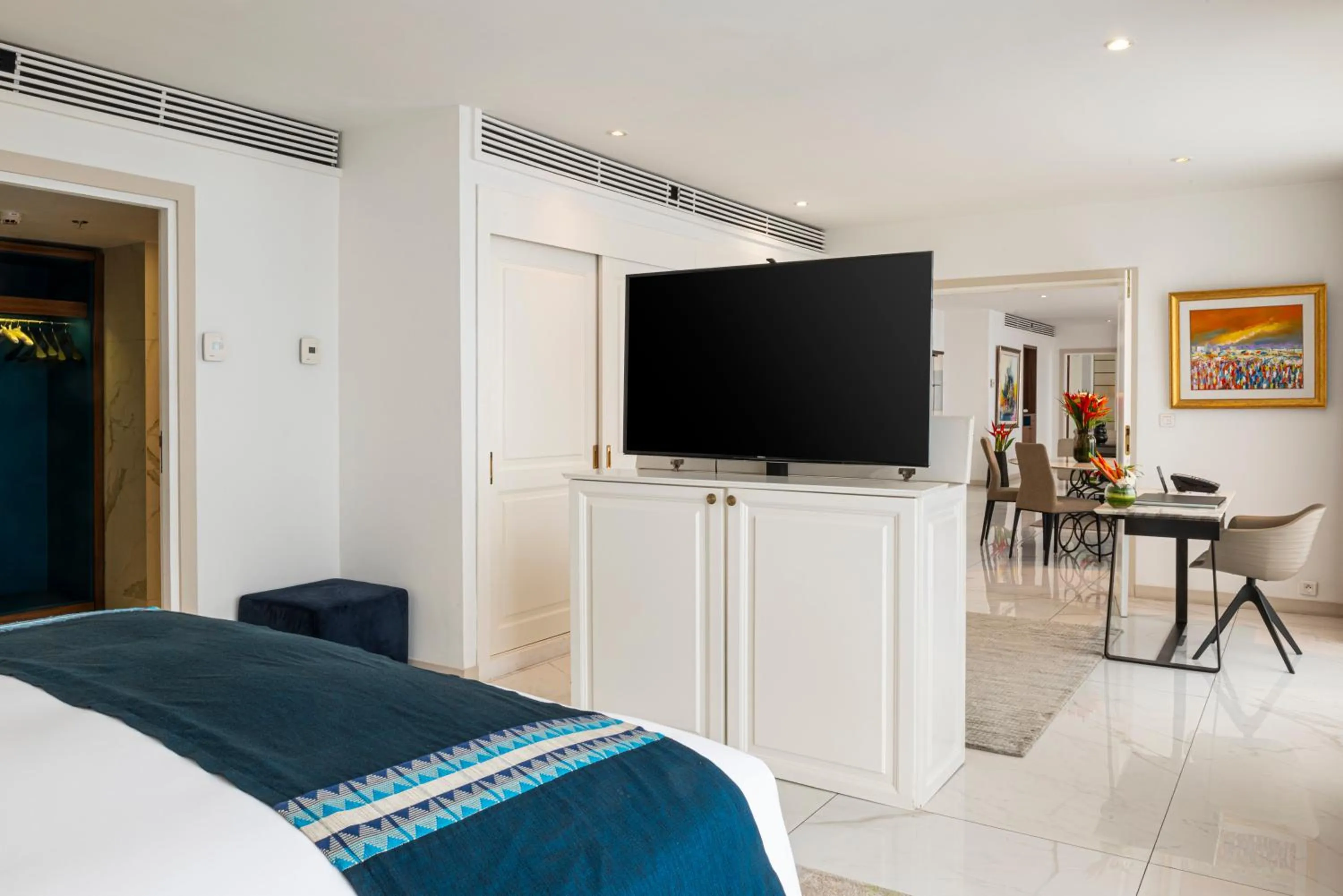 Bed in Sofitel Abidjan Hotel Ivoire