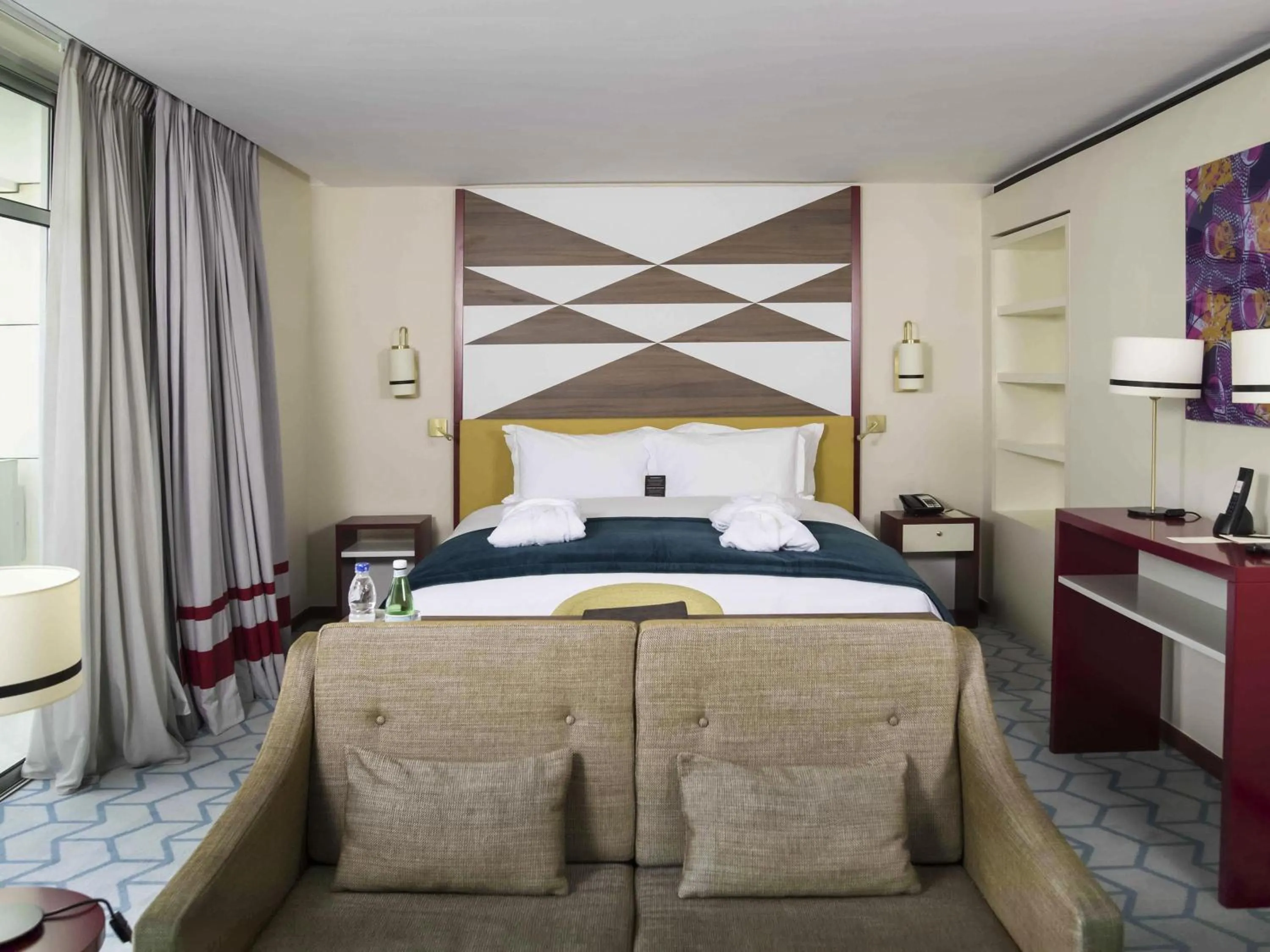 Bedroom in Sofitel Abidjan Hotel Ivoire